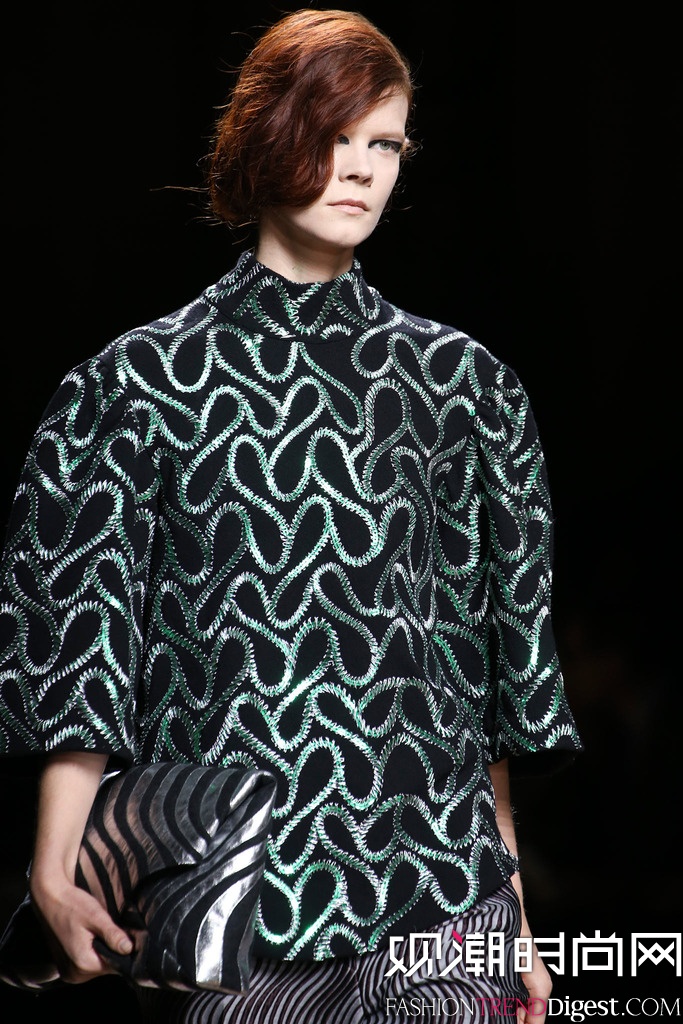 Dries Van Noten  2014�ﶬ�׶�ʱװ��Ůװ�㳡����ͼƬ