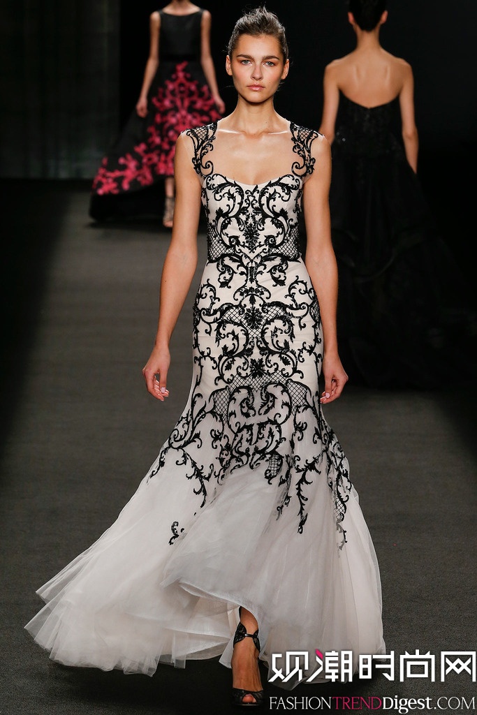 Monique Lhuillier 2014ﶬŦԼʱװŮװ㳡ͼƬ