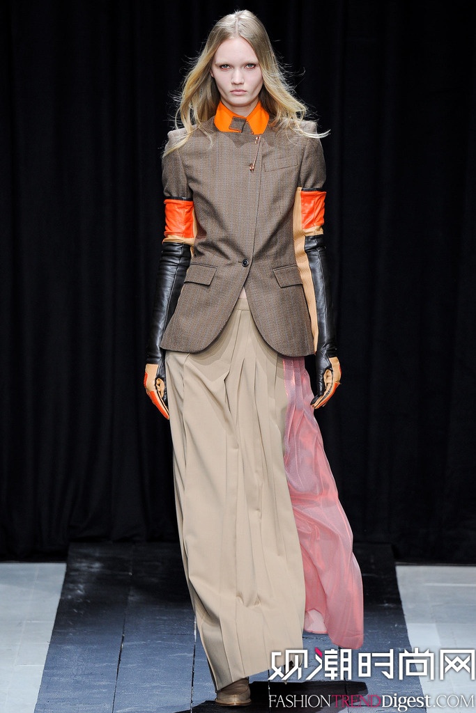 Veronique Branquinho 2014�ﶬ����ʱװ��Ůװ�㳡����ͼƬ