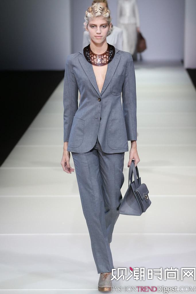 Giorgio Armani 2015��������ʱװ���㳡����ͼƬ