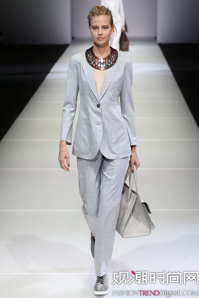 Giorgio Armani 2015��������ʱװ���㳡����ͼƬ