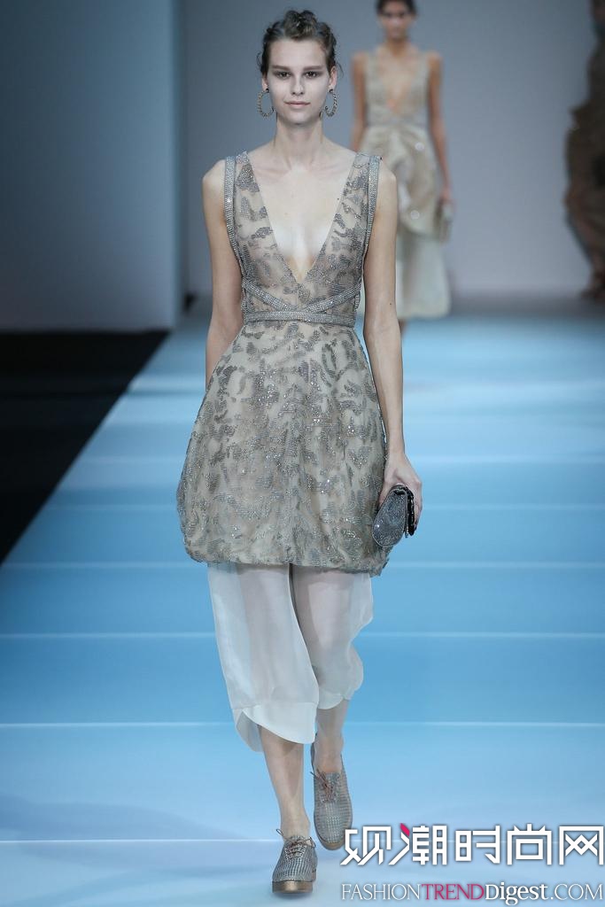 Giorgio Armani 2015��������ʱװ���㳡����ͼƬ