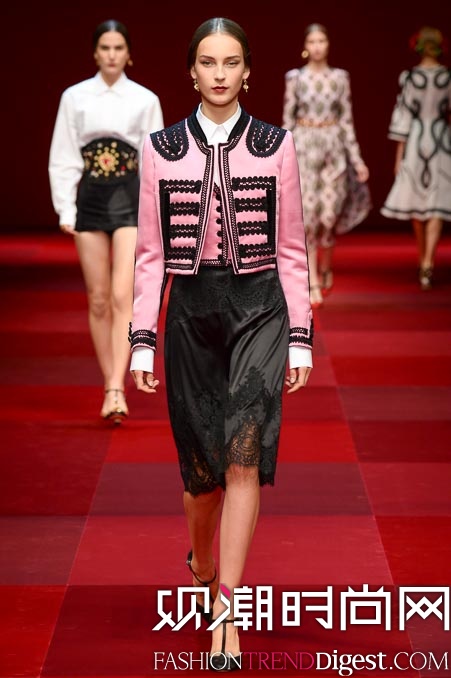 Dolce & Gabbana 2015��������ʱװ���㳡����ͼƬ