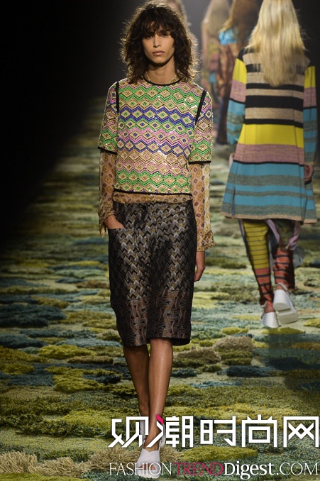 Dries Van Noten 2015İʱװ㳡ͼƬ