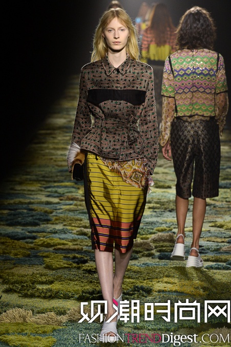 Dries Van Noten 2015İʱװ㳡ͼƬ