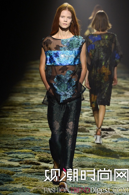 Dries Van Noten 2015İʱװ㳡ͼƬ