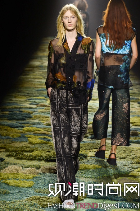 Dries Van Noten 2015İʱװ㳡ͼƬ