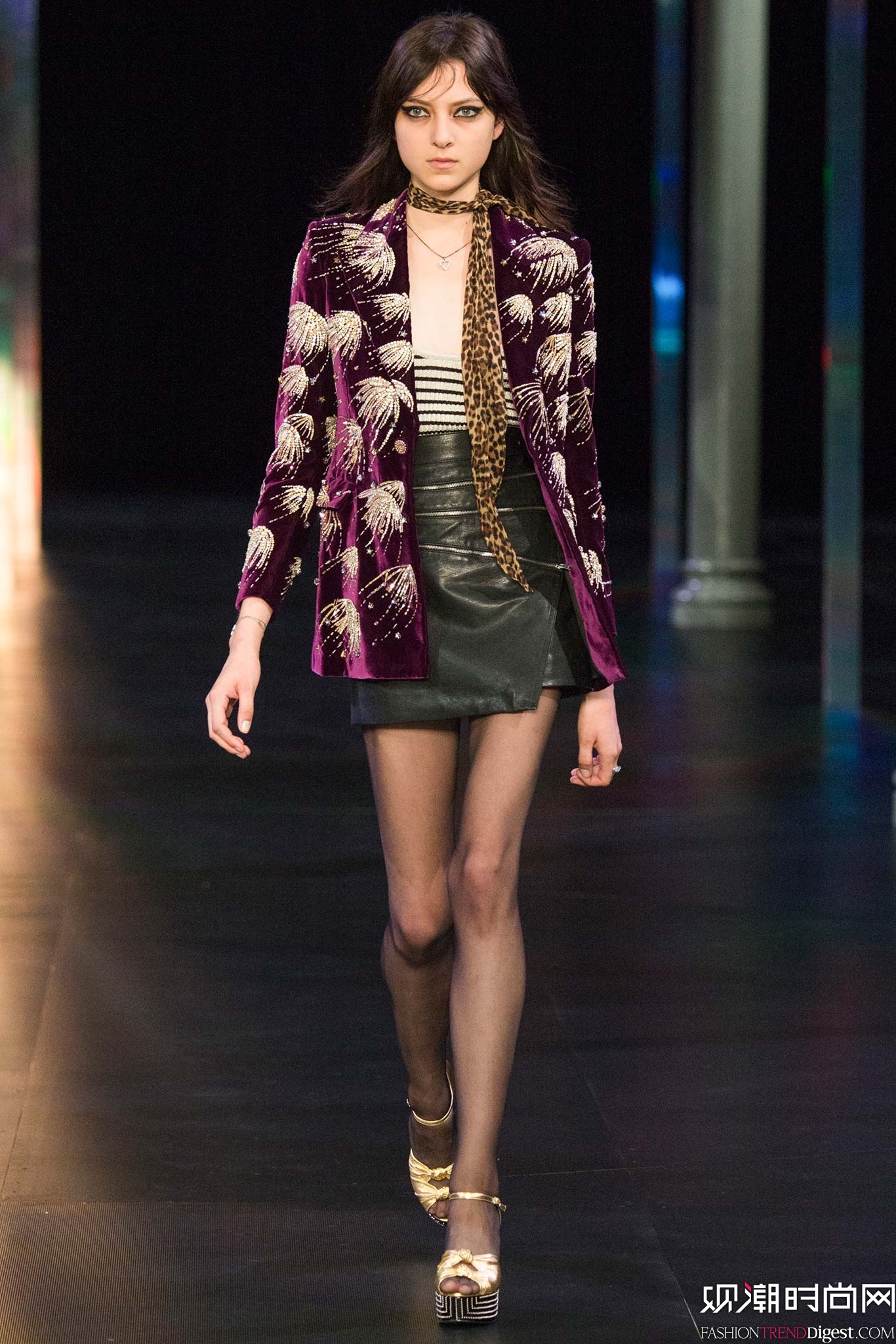 Saint Laurent 2015İʱװ㳡ͼƬ