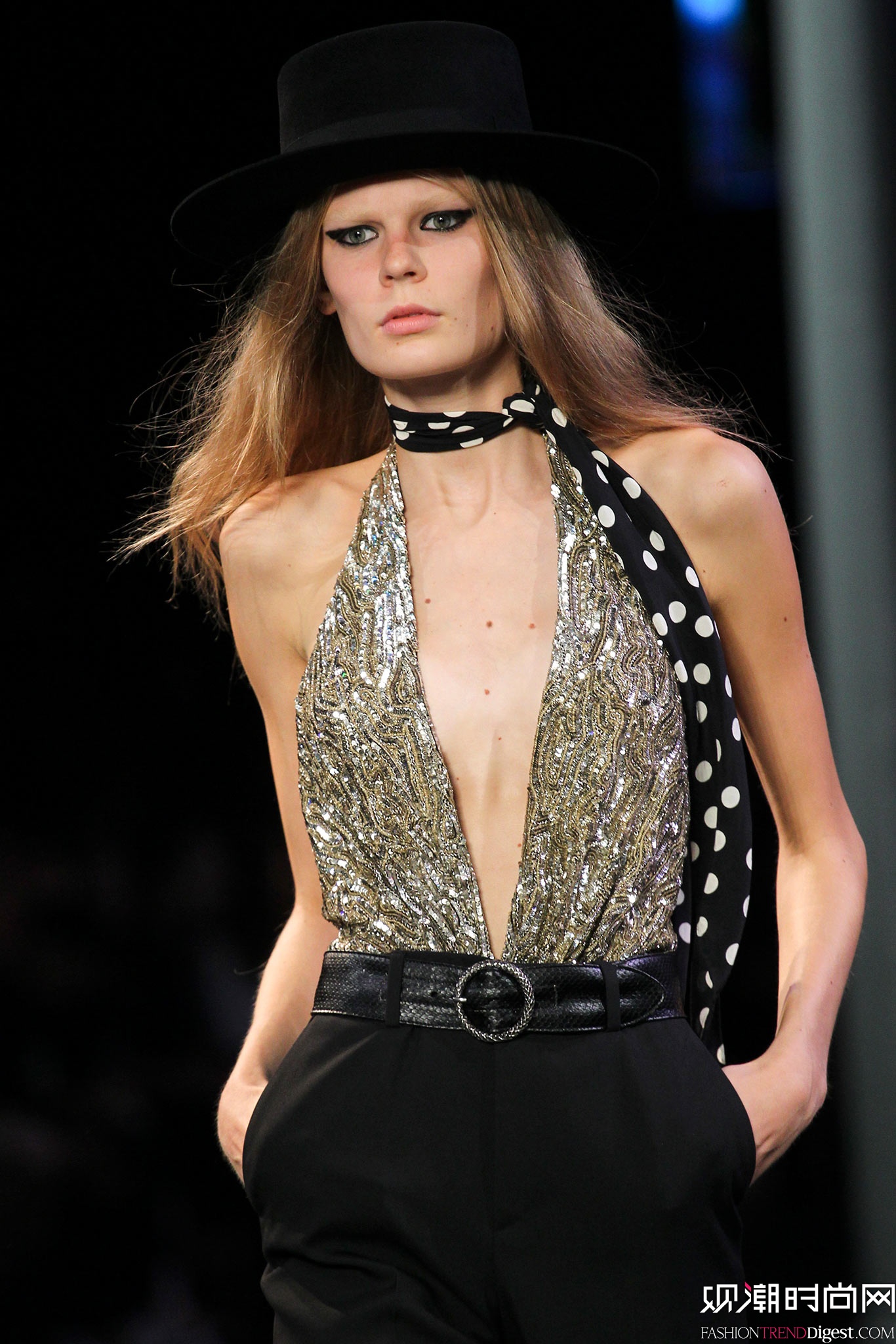 Saint Laurent 2015İʱװ㳡ͼƬ