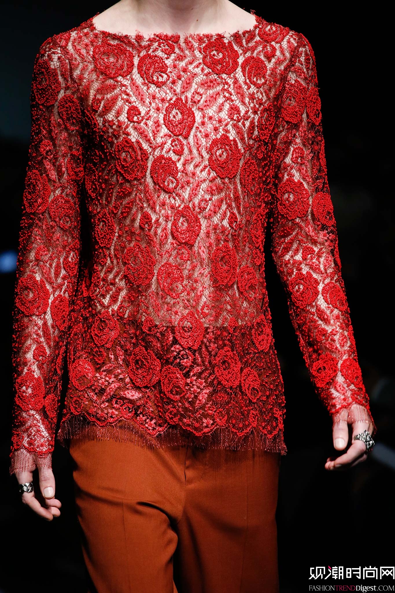 Gucci 2015�ﶬ��װϵ���㳡����ͼƬ