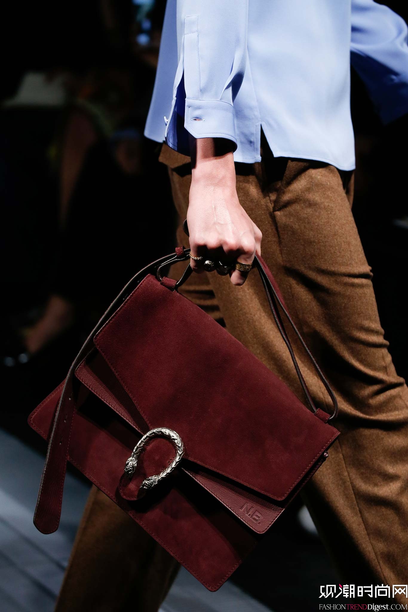 Gucci 2015�ﶬ��װϵ���㳡����ͼƬ