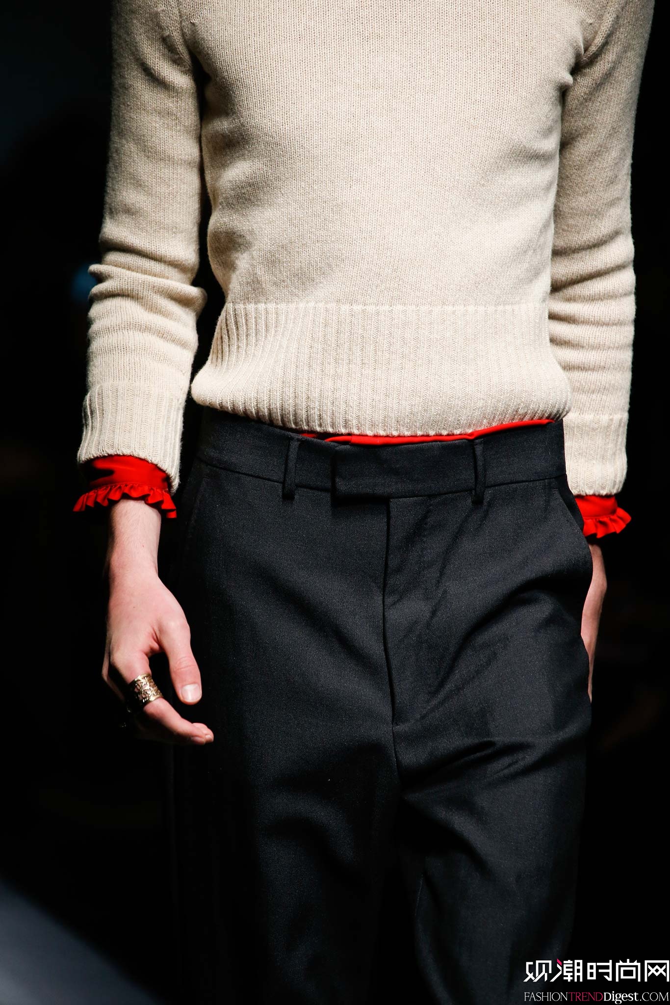 Gucci 2015�ﶬ��װϵ���㳡����ͼƬ