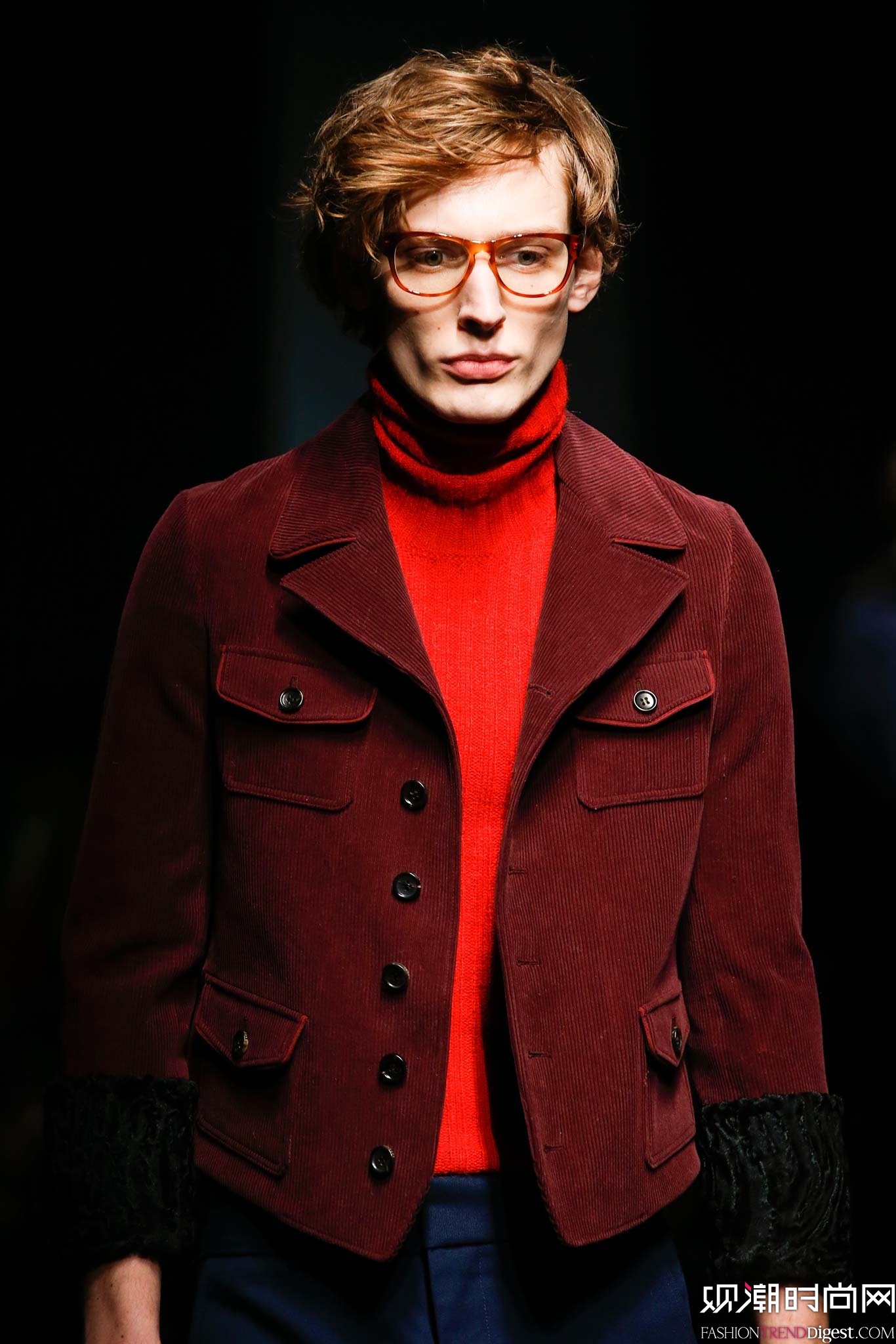 Gucci 2015�ﶬ��װϵ���㳡����ͼƬ