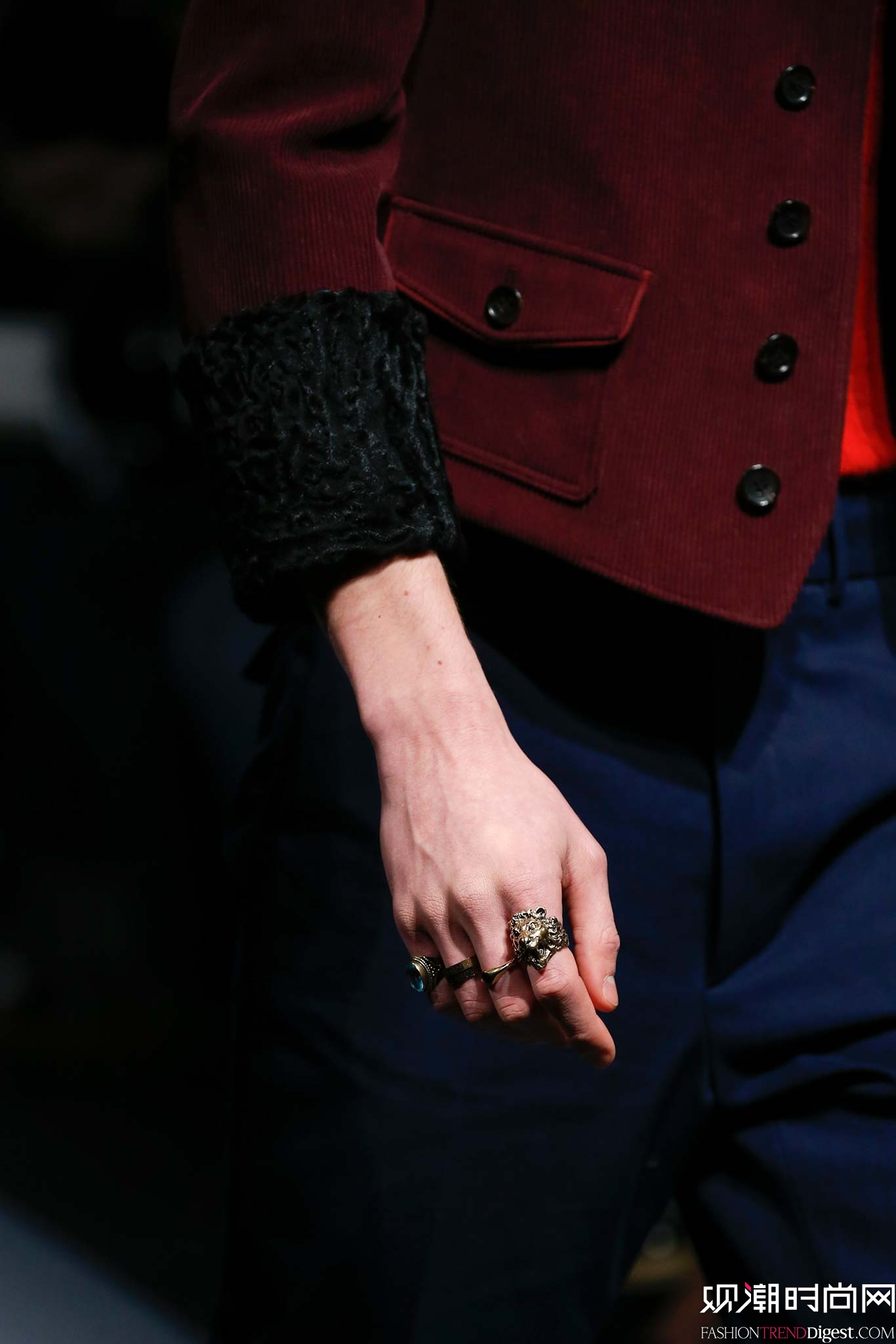 Gucci 2015�ﶬ��װϵ���㳡����ͼƬ