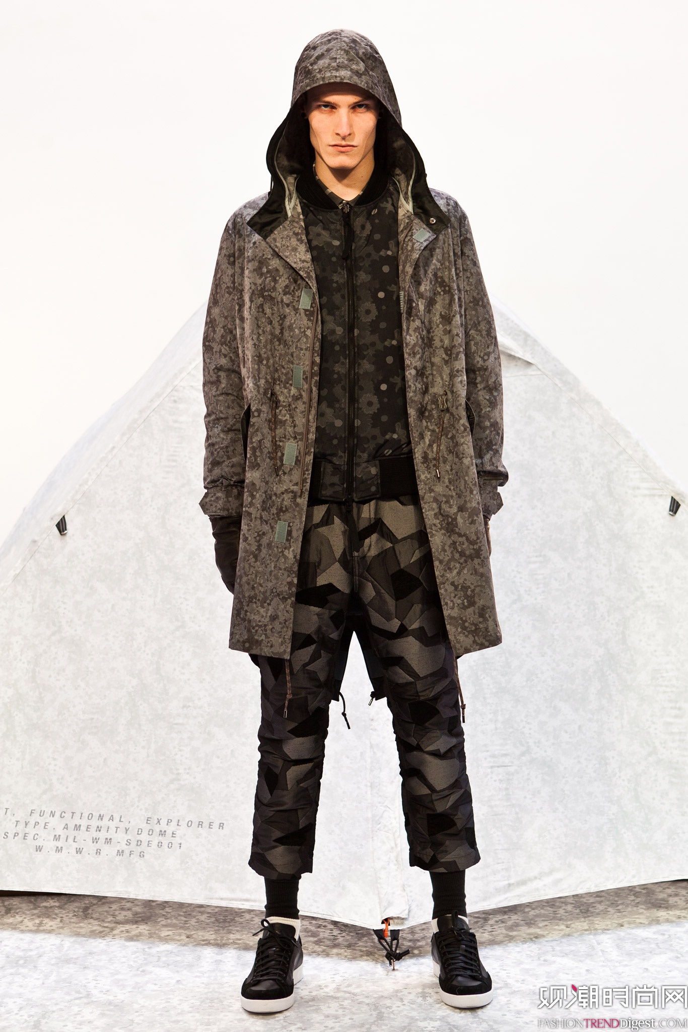 white mountaineering 2015秋冬男装系列秀场