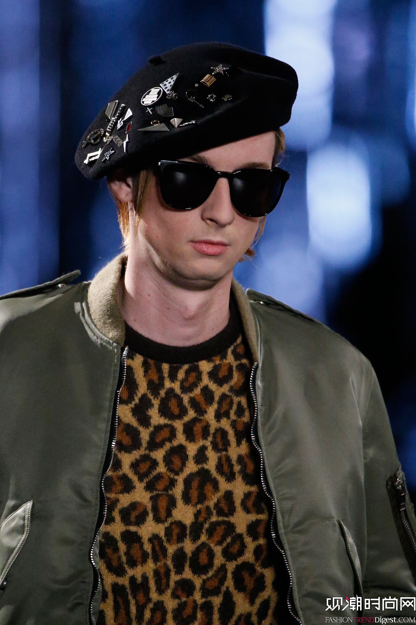 Saint Laurent 2015�ﶬ��װϵ���㳡����ͼƬ