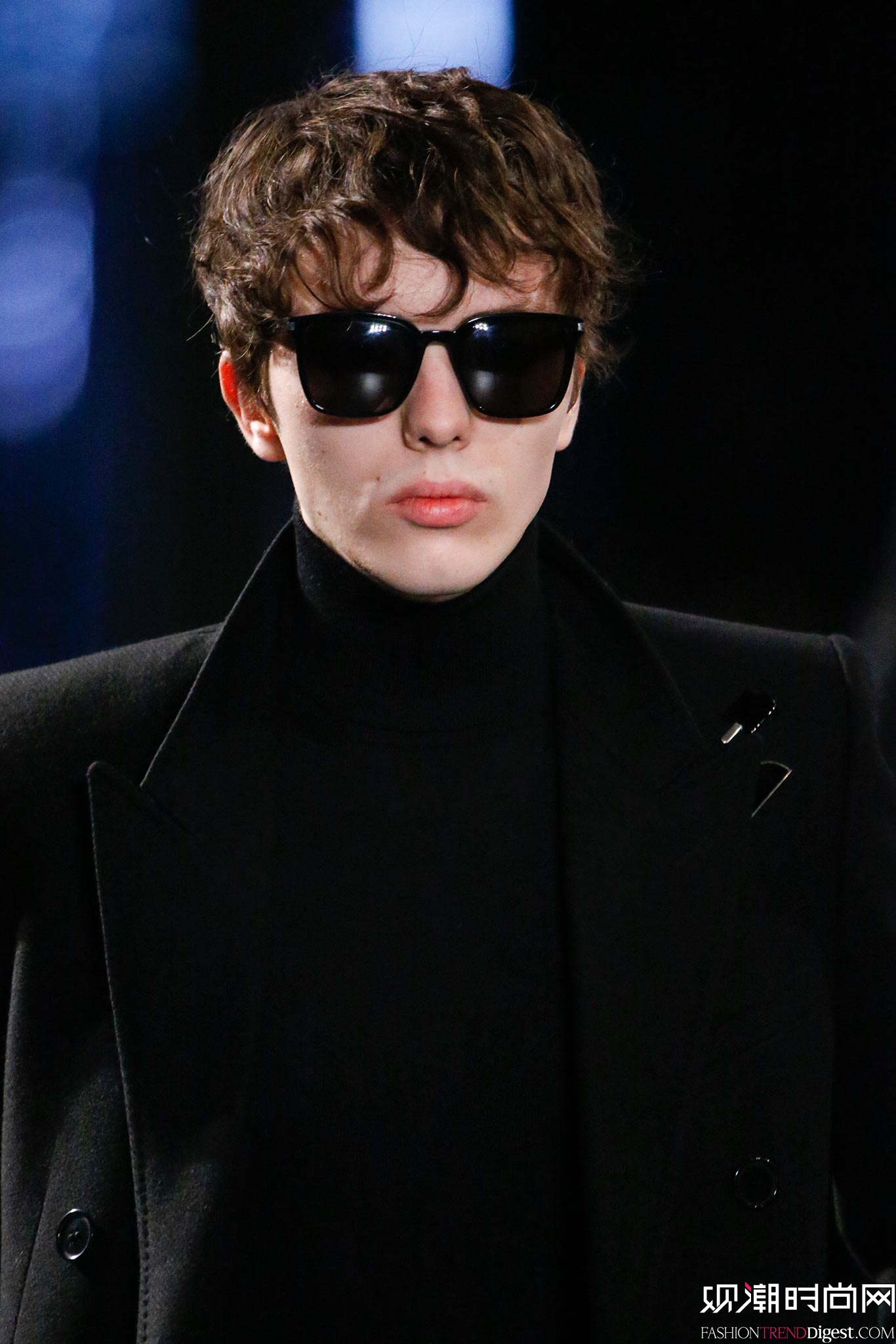Saint Laurent 2015�ﶬ��װϵ���㳡����ͼƬ
