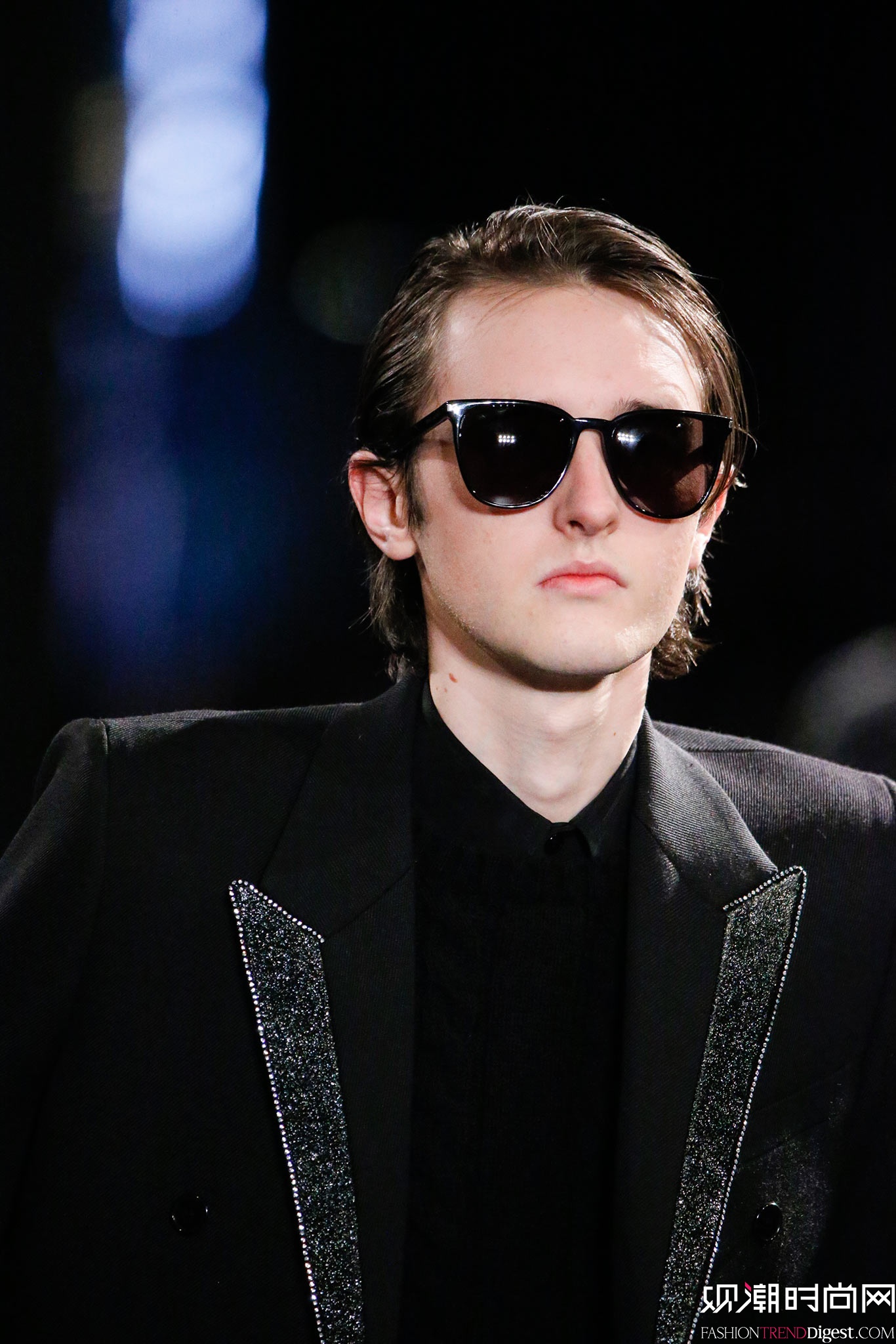 Saint Laurent 2015�ﶬ��װϵ���㳡����ͼƬ