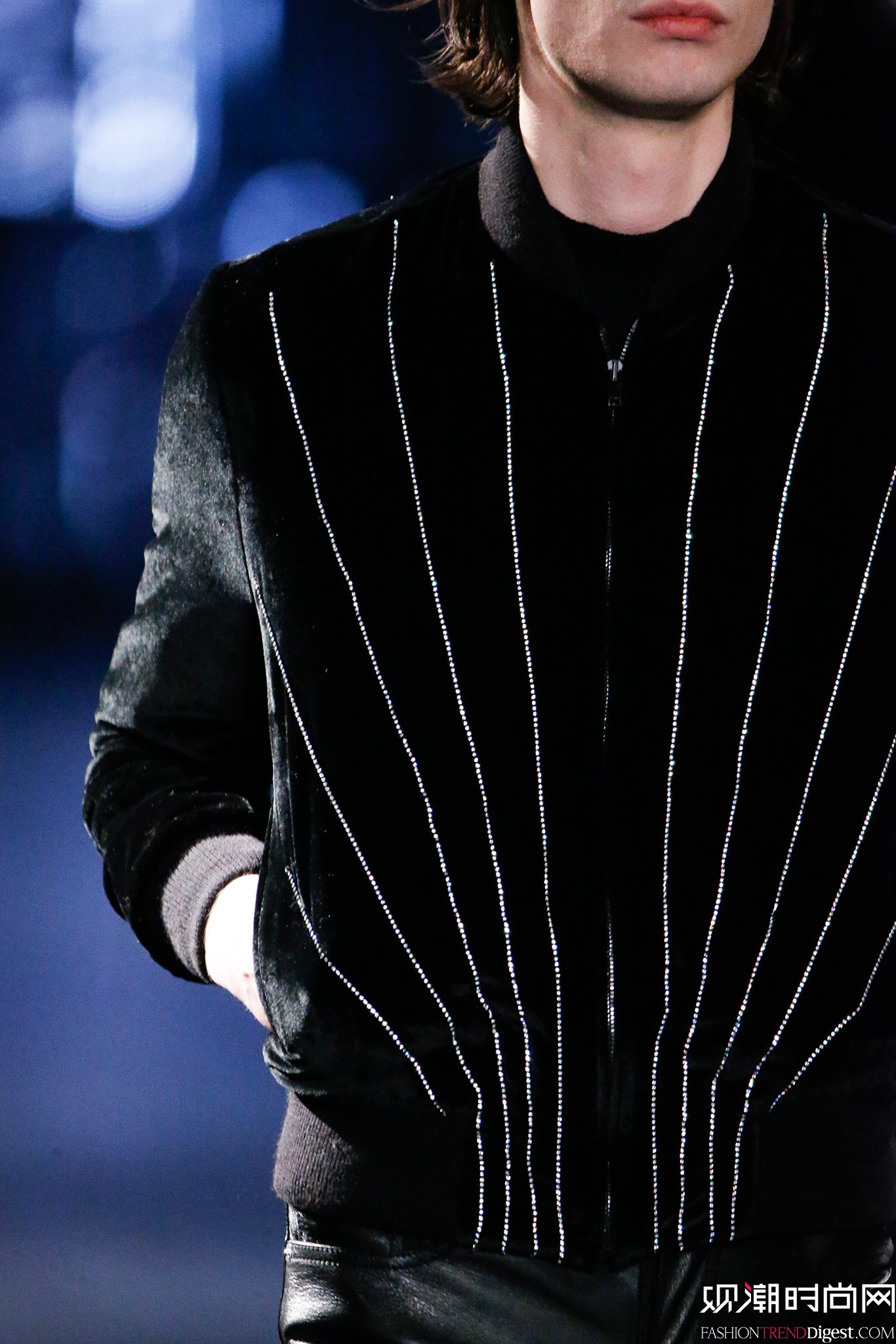 Saint Laurent 2015�ﶬ��װϵ���㳡����ͼƬ