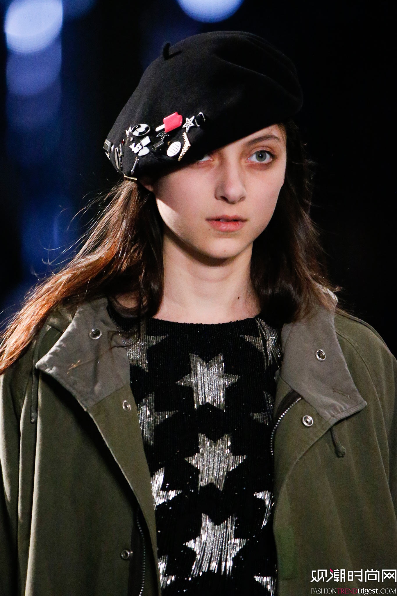 Saint Laurent 2015�ﶬ��װϵ���㳡����ͼƬ