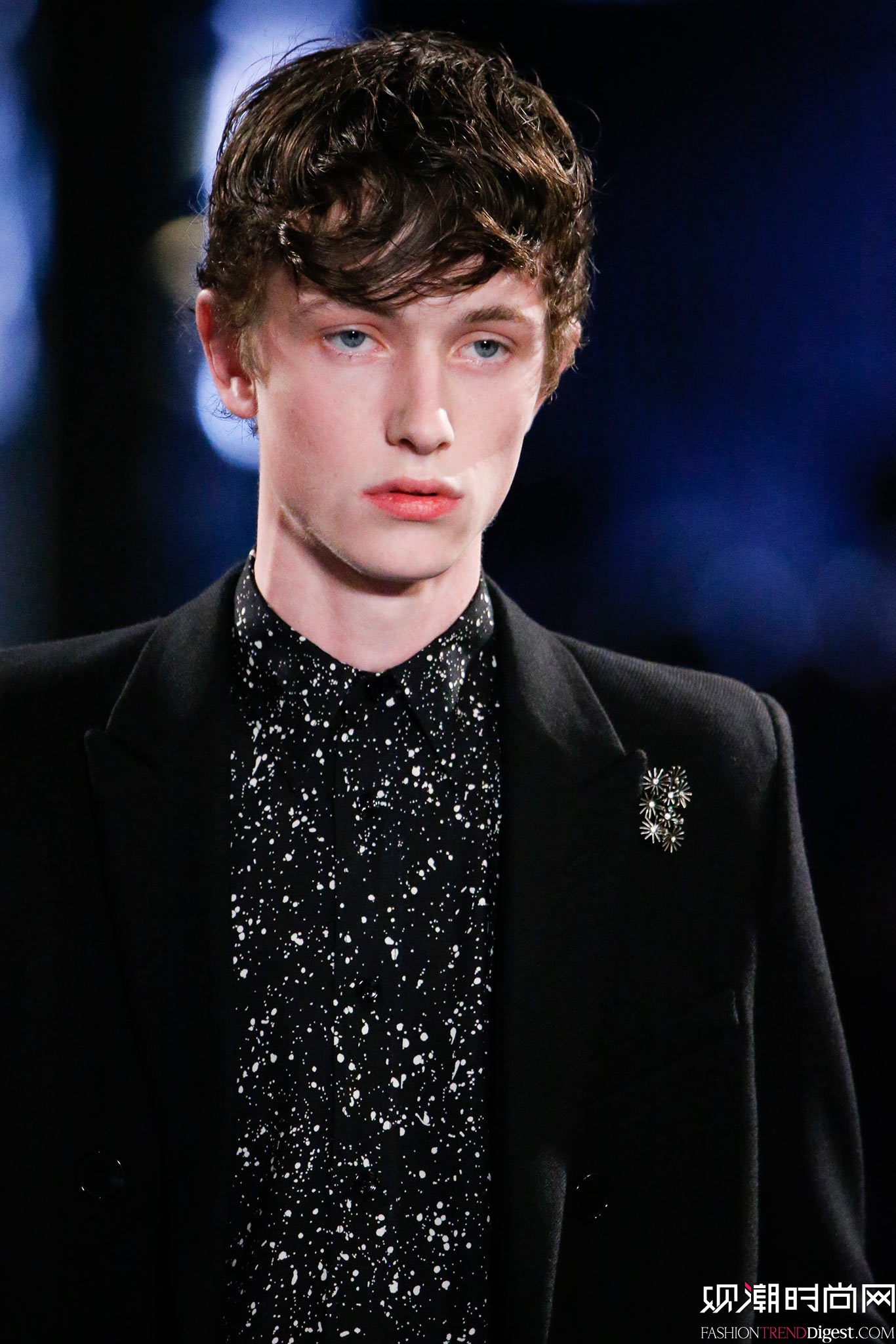 Saint Laurent 2015�ﶬ��װϵ���㳡����ͼƬ