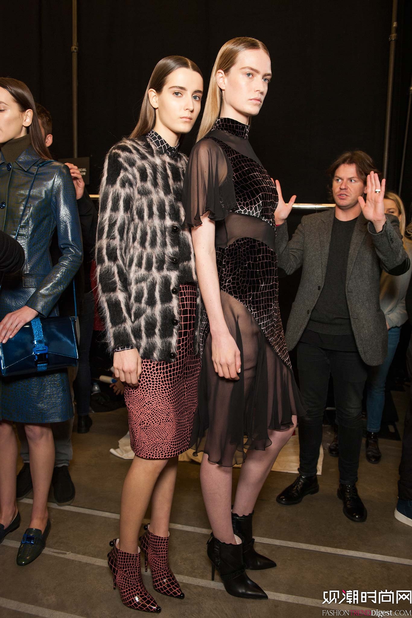 Christopher Kane 2015�ﶬʱװ��ϵ���㳡����ͼƬ