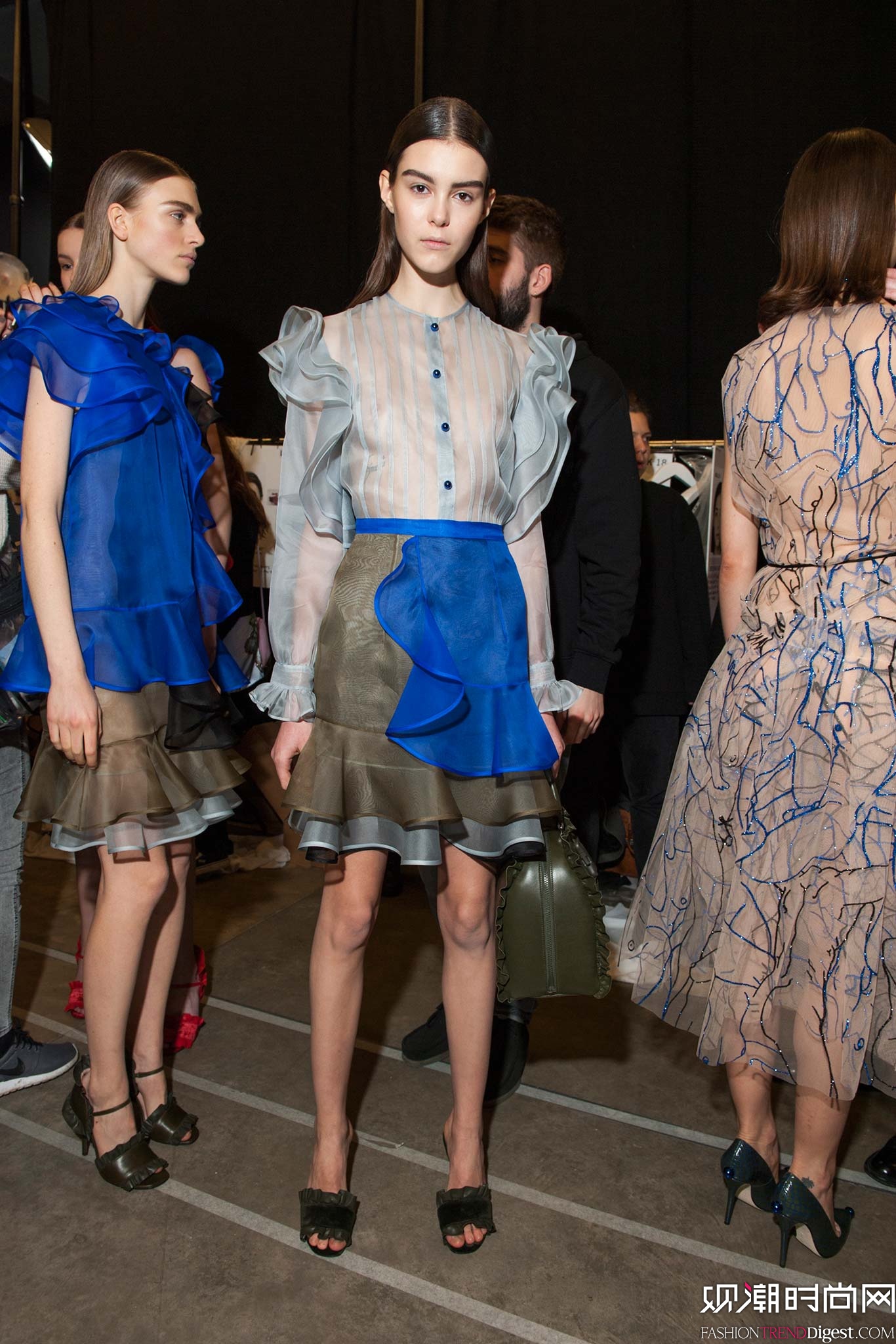 Christopher Kane 2015�ﶬʱװ��ϵ���㳡����ͼƬ