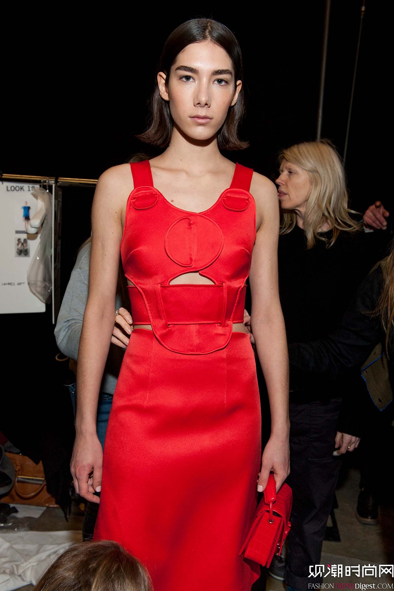 Christopher Kane 2015�ﶬʱװ��ϵ���㳡����ͼƬ