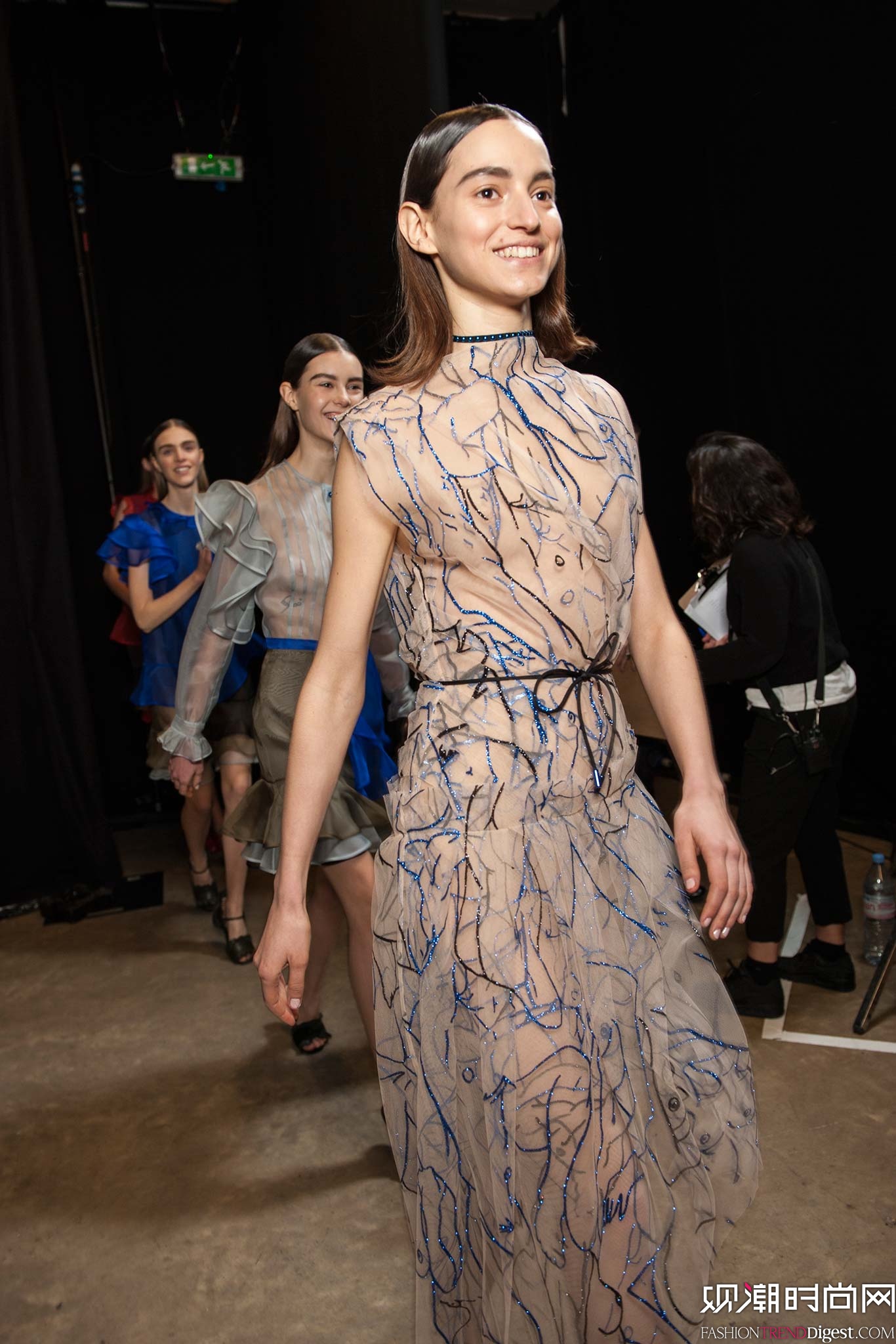 Christopher Kane 2015�ﶬʱװ��ϵ���㳡����ͼƬ