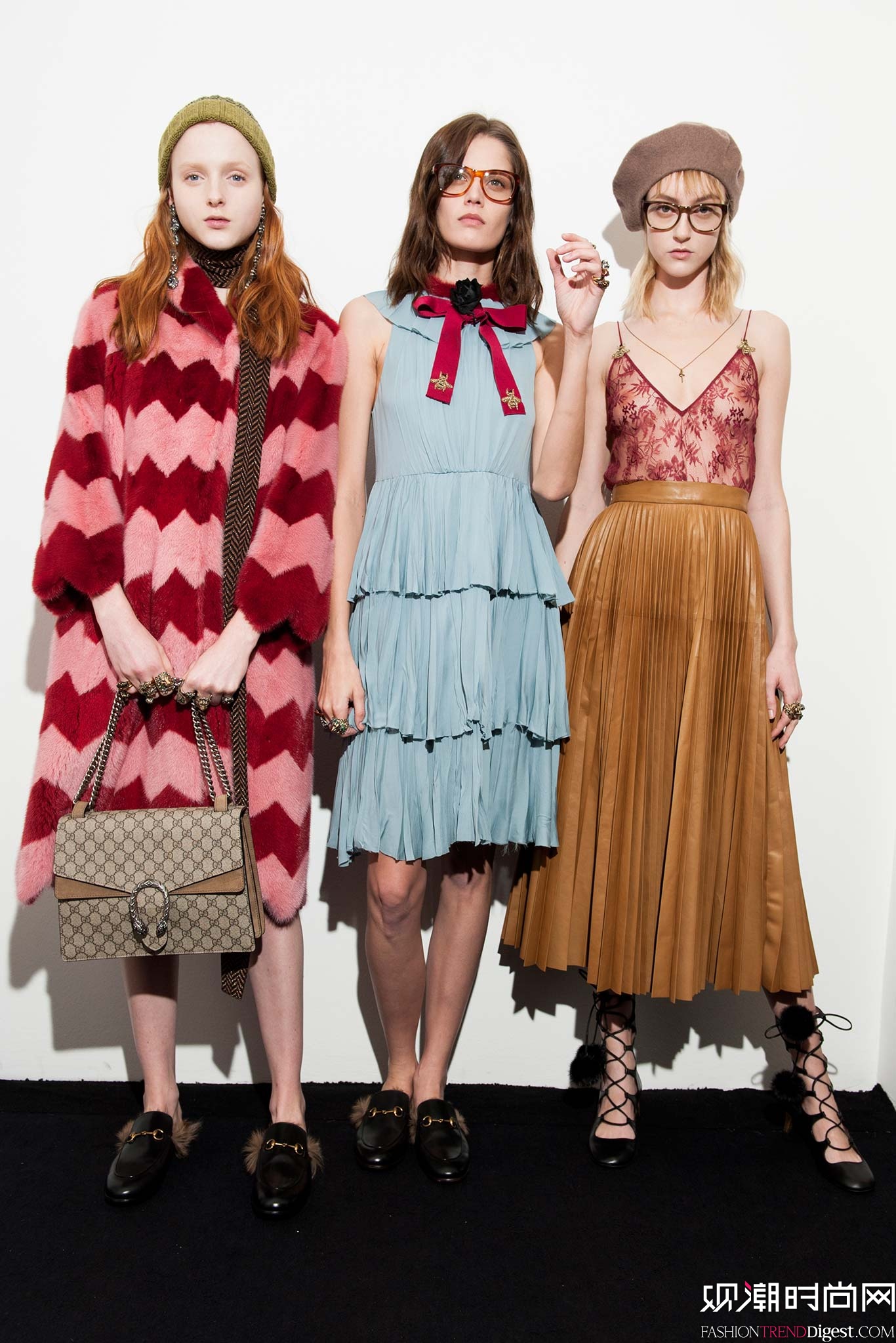 Gucci 2015ﶬʱװϵ㳡ͼƬ