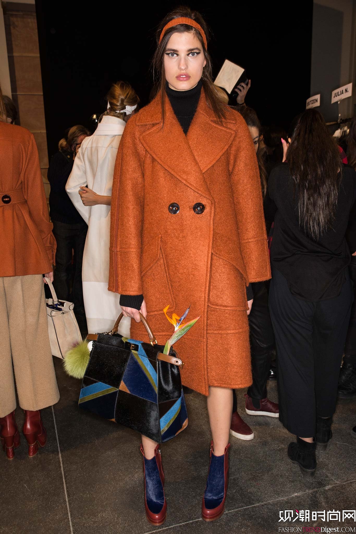 Fendi 2015�ﶬʱװ��ϵ���㳡����ͼƬ