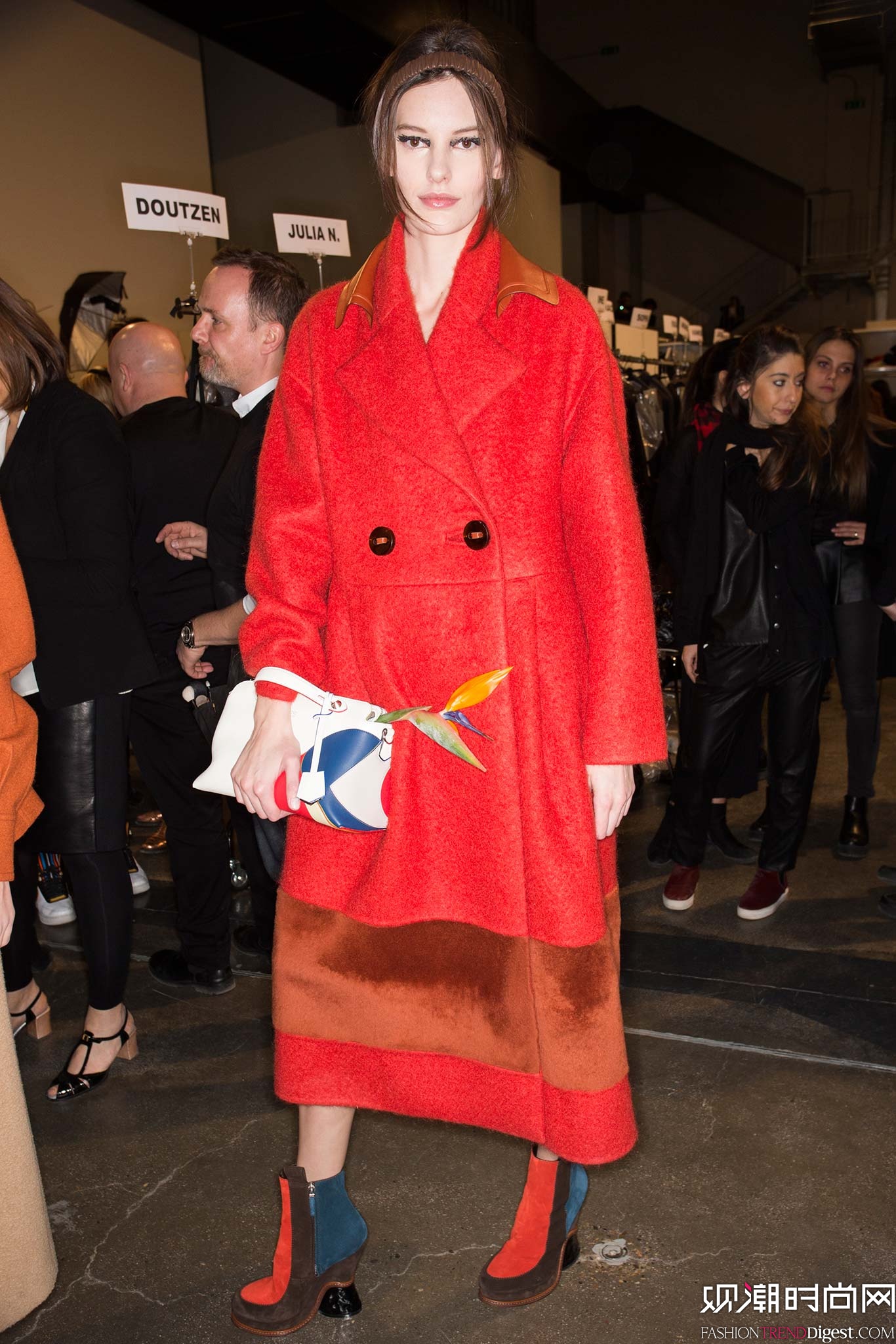 Fendi 2015�ﶬʱװ��ϵ���㳡����ͼƬ