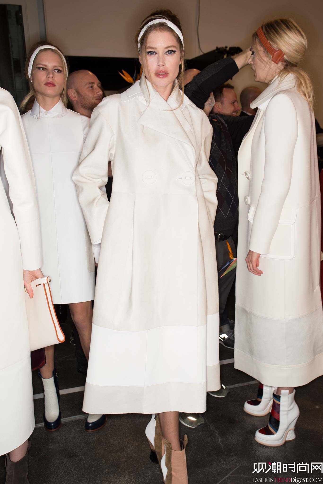 Fendi 2015�ﶬʱװ��ϵ���㳡����ͼƬ