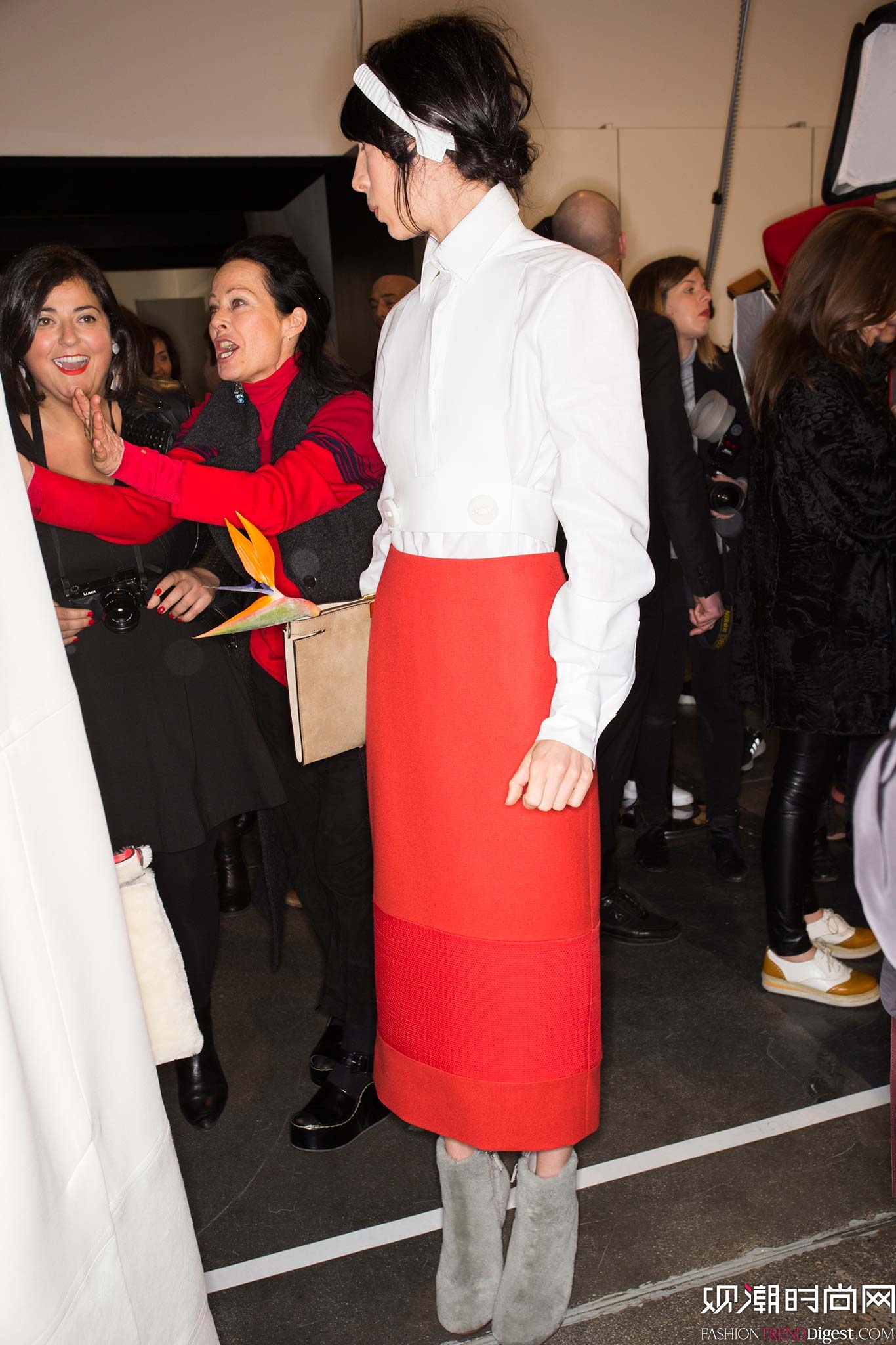 Fendi 2015�ﶬʱװ��ϵ���㳡����ͼƬ