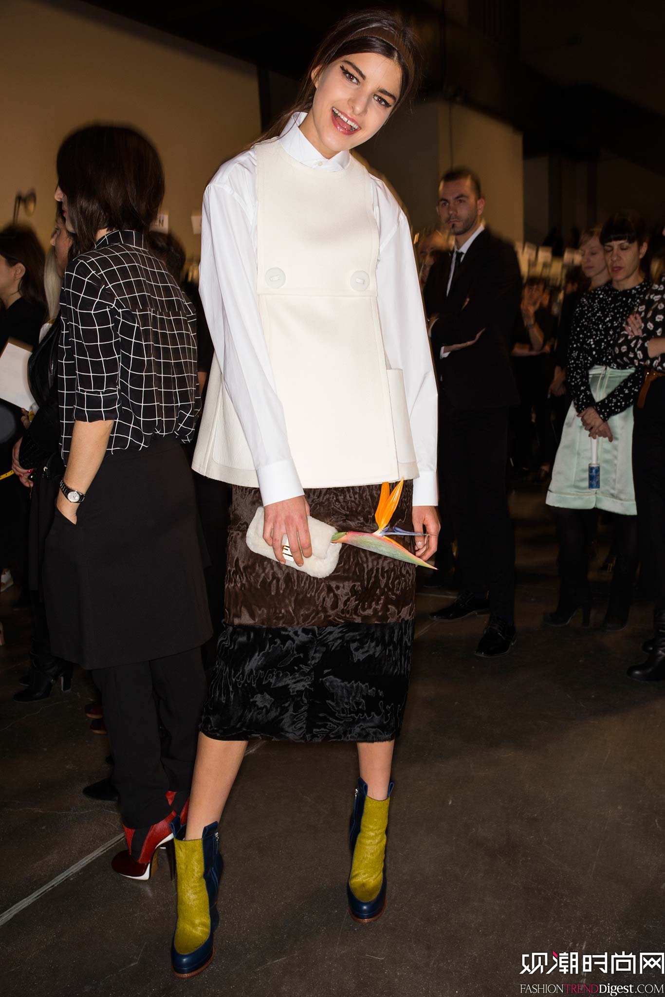 Fendi 2015�ﶬʱװ��ϵ���㳡����ͼƬ