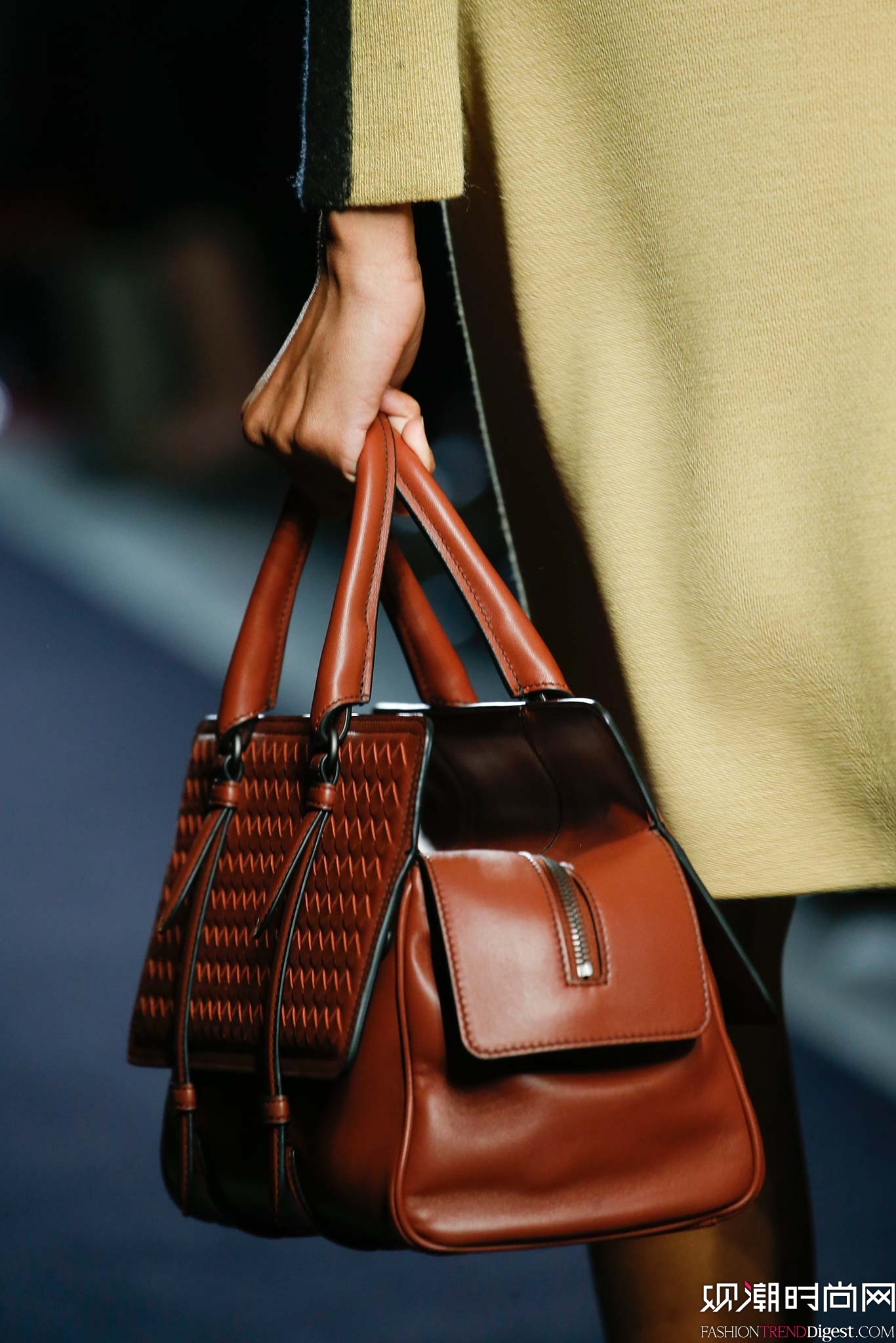Bottega Veneta 2015�ﶬʱװ��ϵ���㳡����ͼƬ