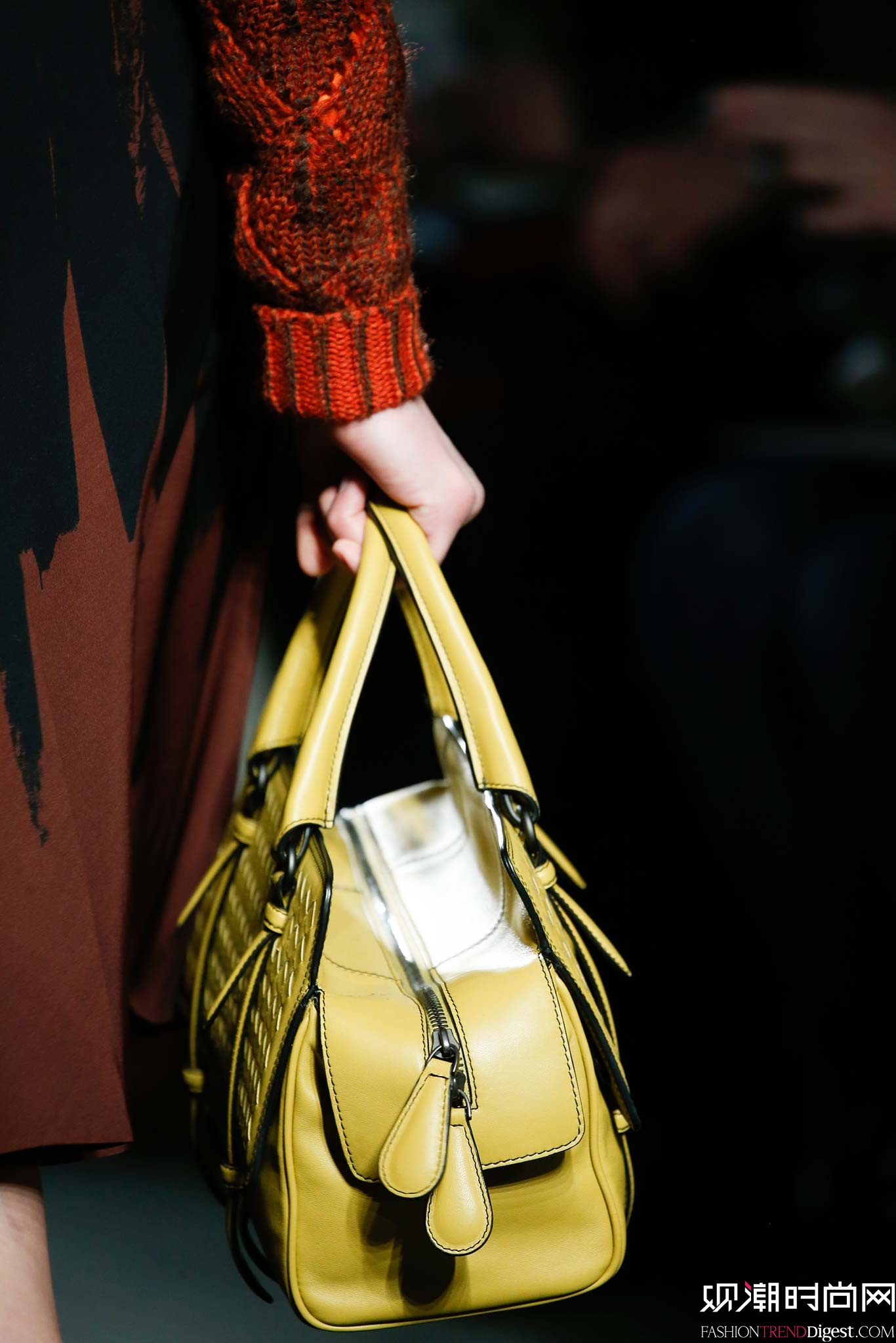 Bottega Veneta 2015�ﶬʱװ��ϵ���㳡����ͼƬ