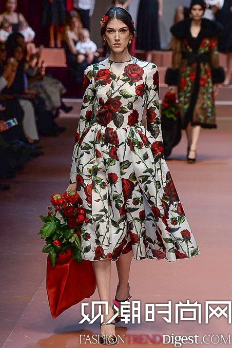Dolce & Gabbana 2015�ﶬʱװ��ϵ���㳡����ͼƬ