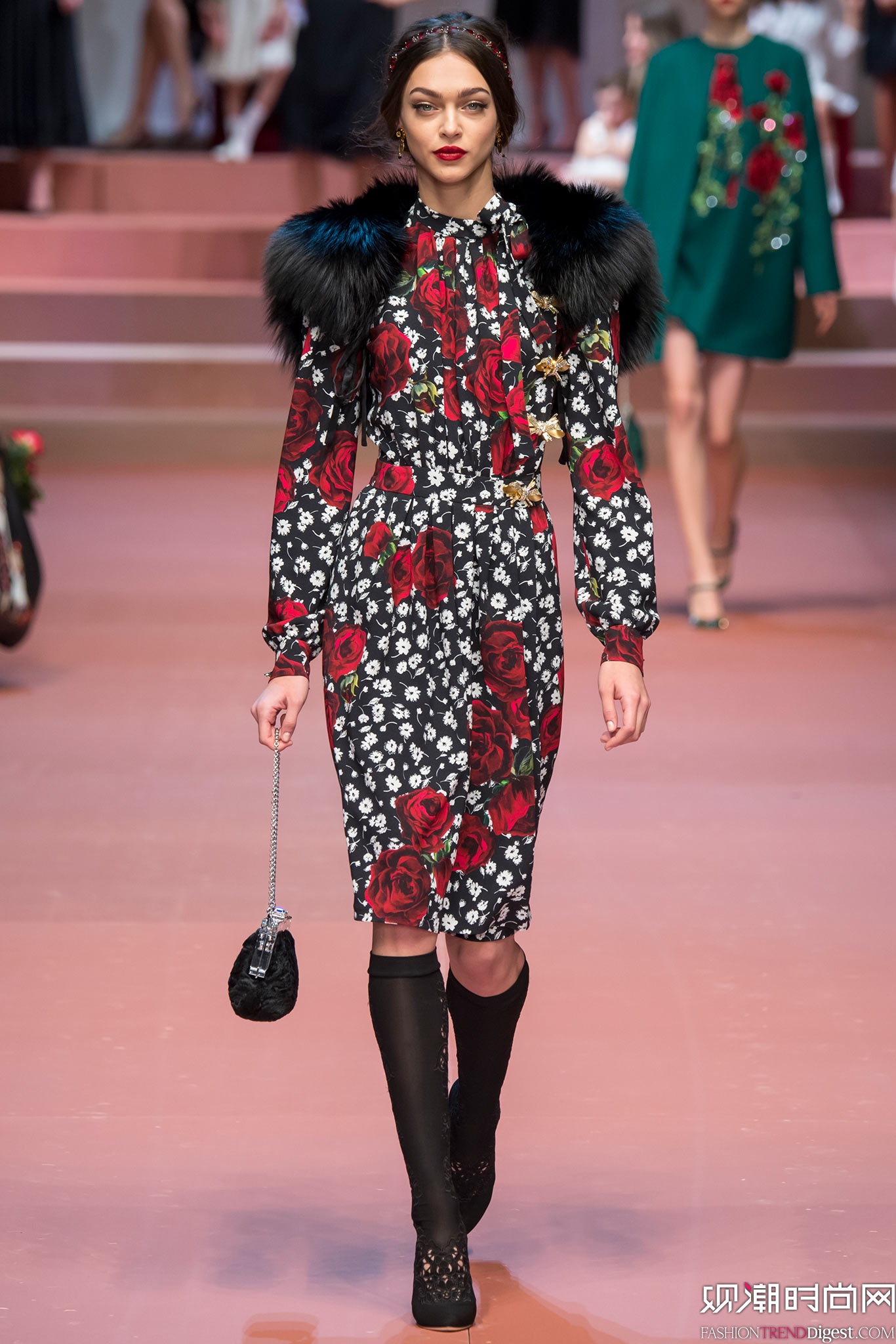 Dolce & Gabbana 2015�ﶬʱװ��ϵ���㳡����ͼƬ