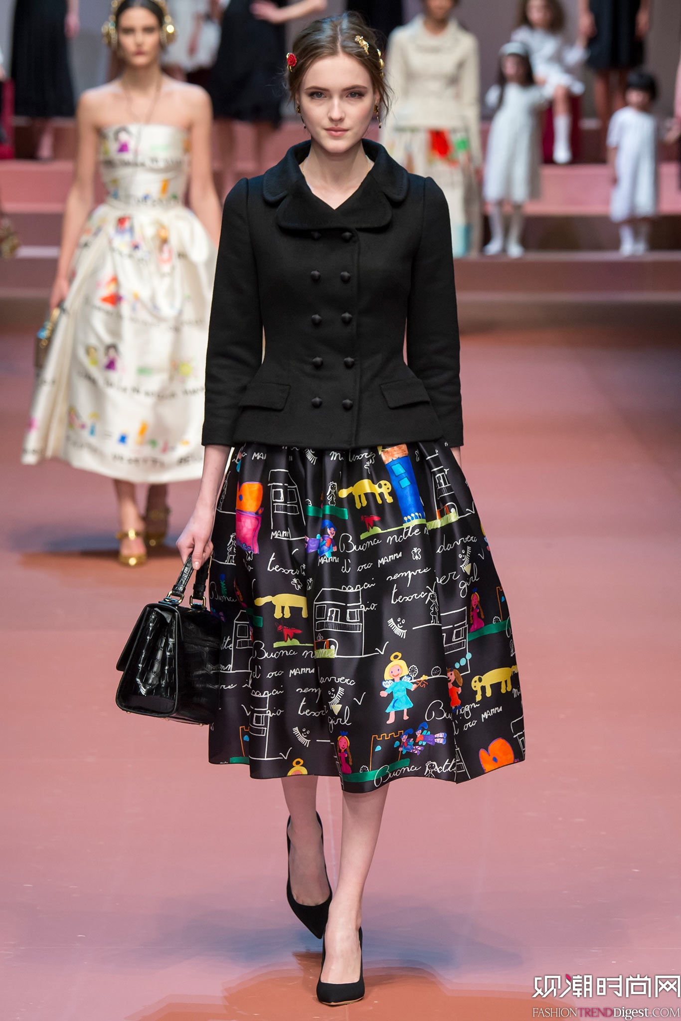 Dolce & Gabbana 2015�ﶬʱװ��ϵ���㳡����ͼƬ