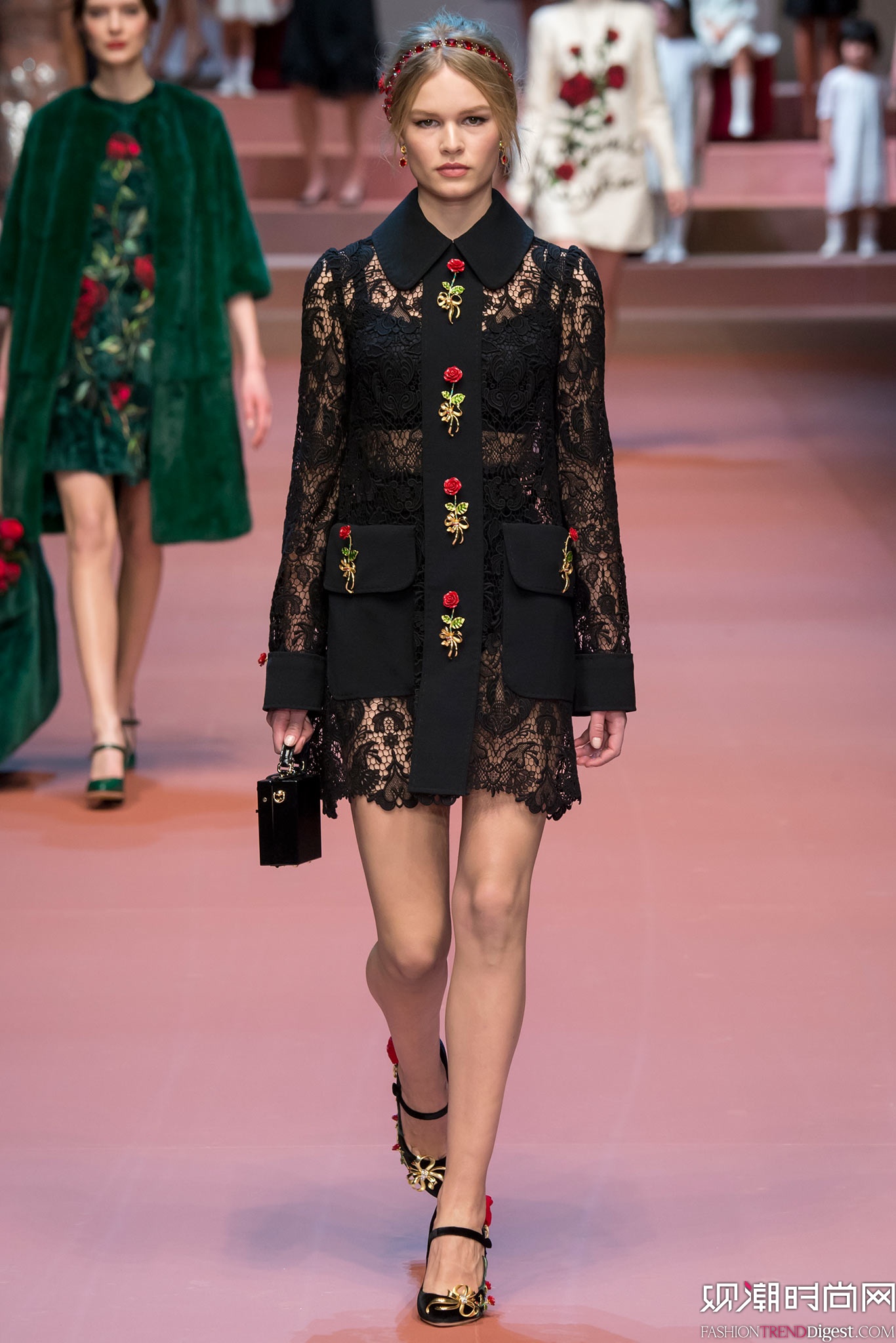 Dolce & Gabbana 2015�ﶬʱװ��ϵ���㳡����ͼƬ