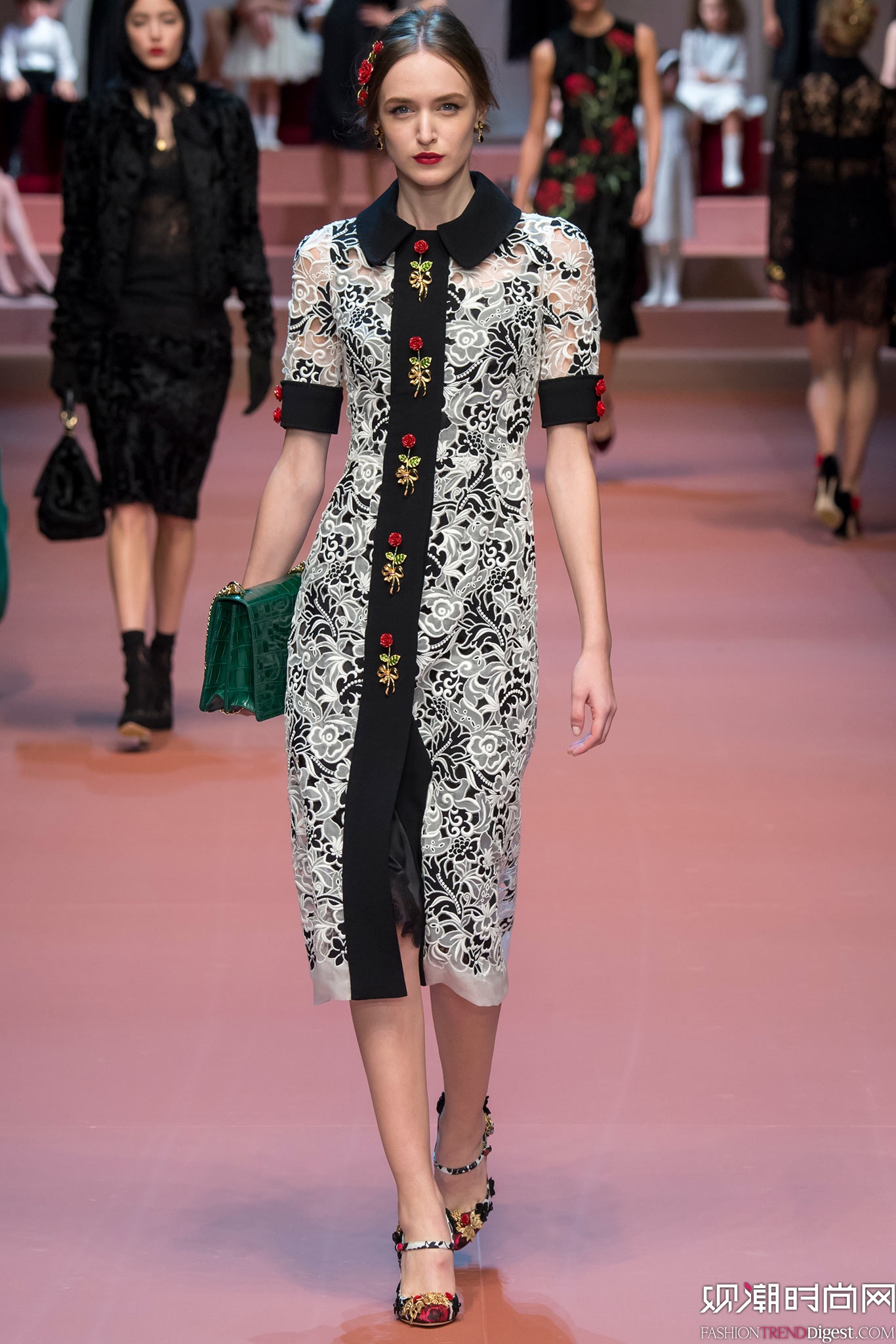 Dolce & Gabbana 2015�ﶬʱװ��ϵ���㳡����ͼƬ