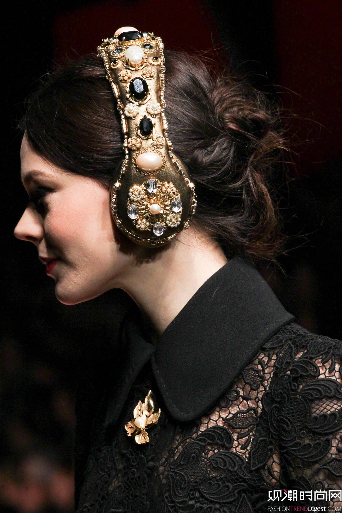 Dolce & Gabbana 2015�ﶬʱװ��ϵ���㳡����ͼƬ