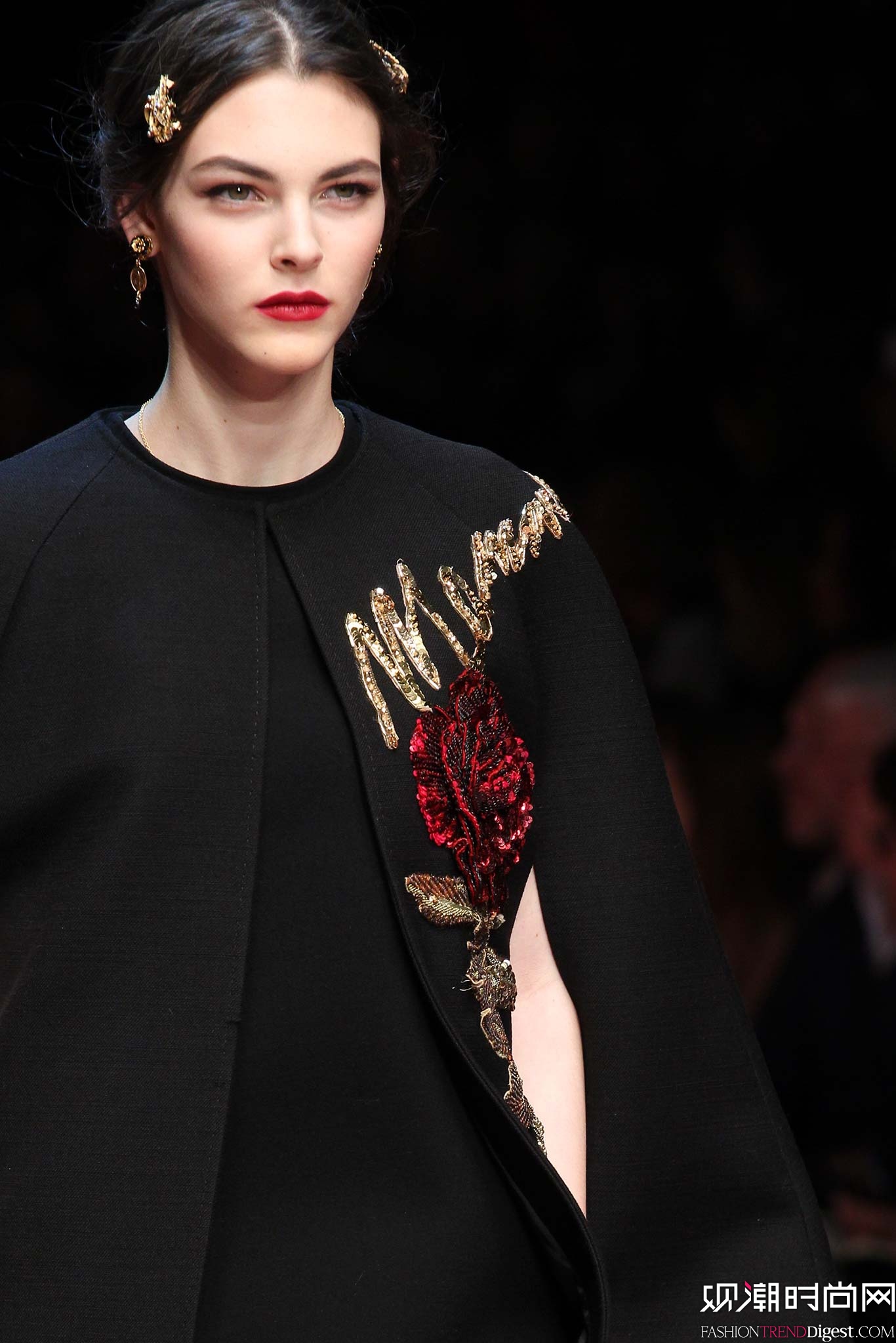 Dolce & Gabbana 2015�ﶬʱװ��ϵ���㳡����ͼƬ