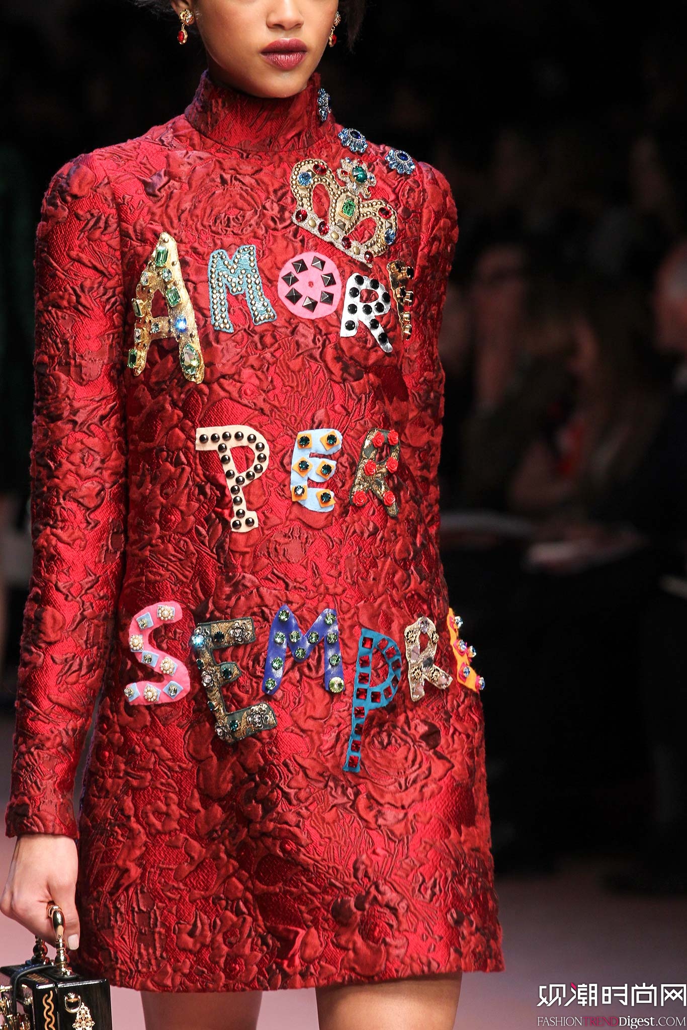 Dolce & Gabbana 2015�ﶬʱװ��ϵ���㳡����ͼƬ