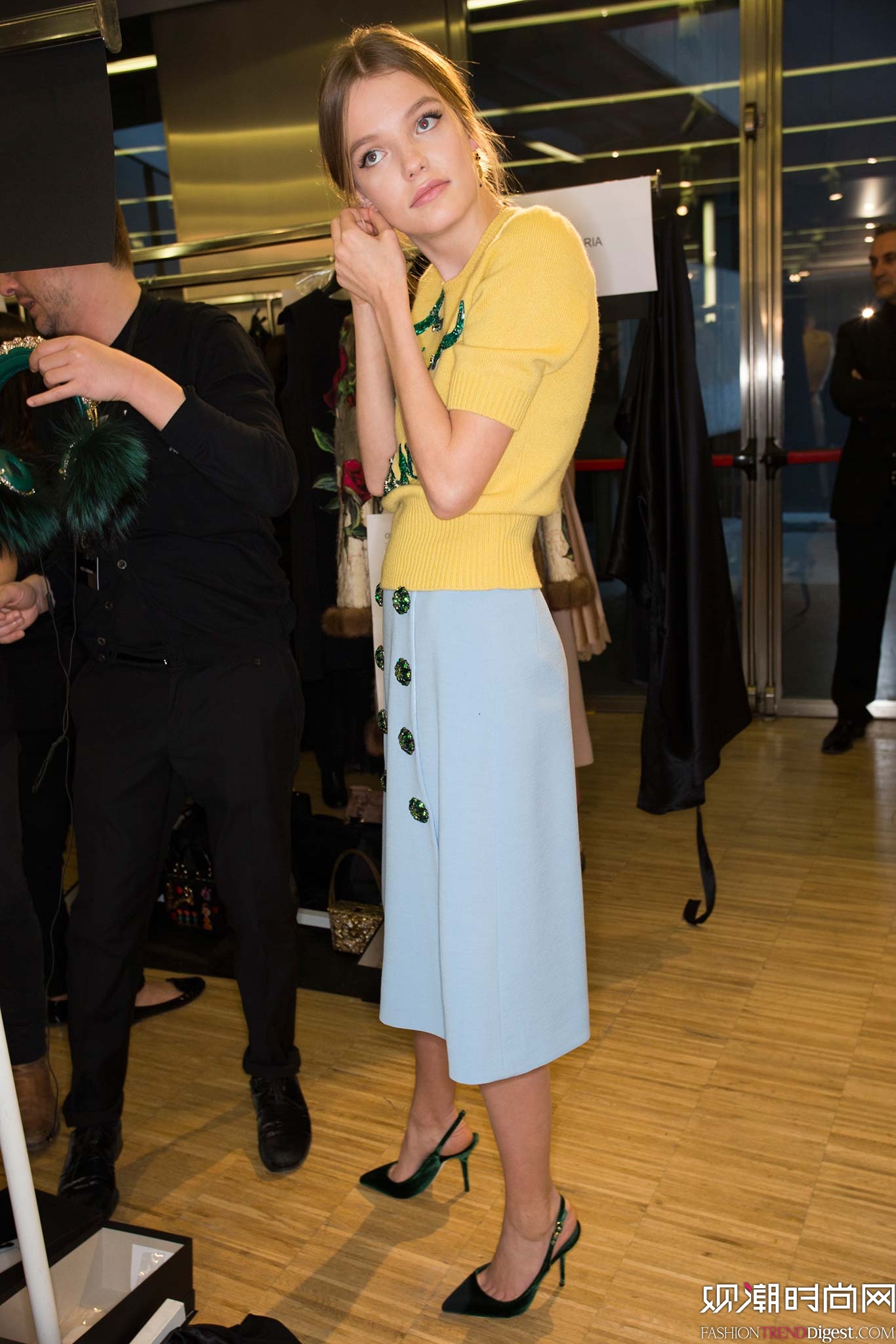 Dolce & Gabbana 2015�ﶬʱװ��ϵ���㳡����ͼƬ