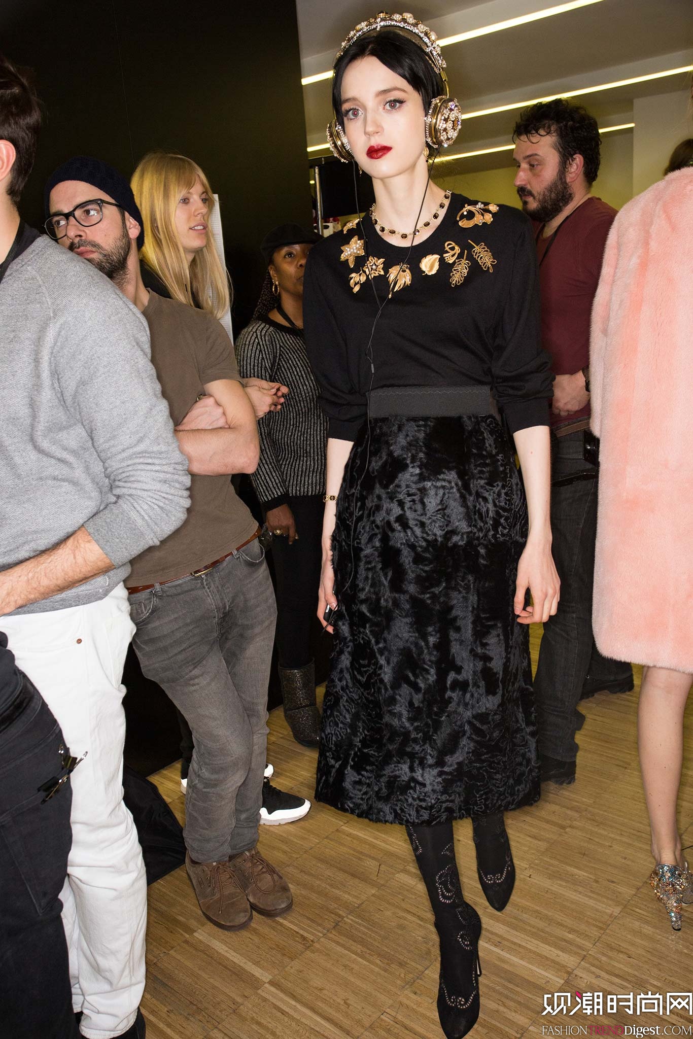 Dolce & Gabbana 2015�ﶬʱװ��ϵ���㳡����ͼƬ