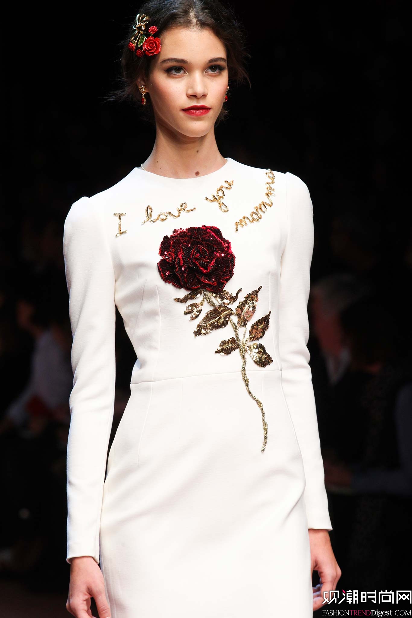 Dolce & Gabbana 2015�ﶬʱװ��ϵ���㳡����ͼƬ