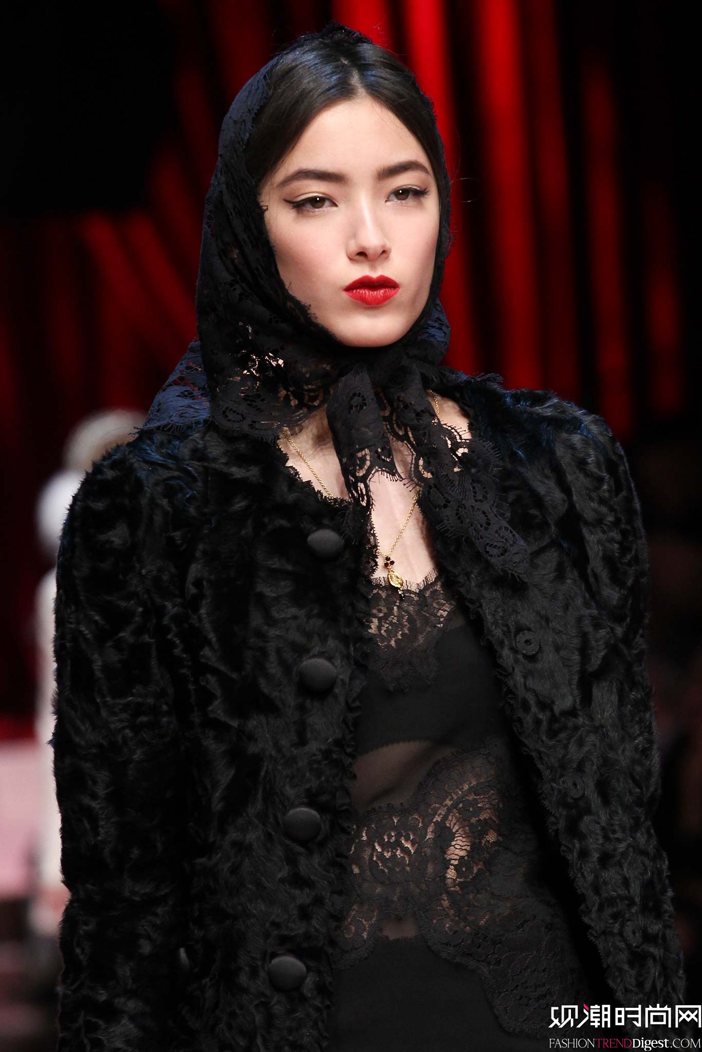 Dolce & Gabbana 2015�ﶬʱװ��ϵ���㳡����ͼƬ