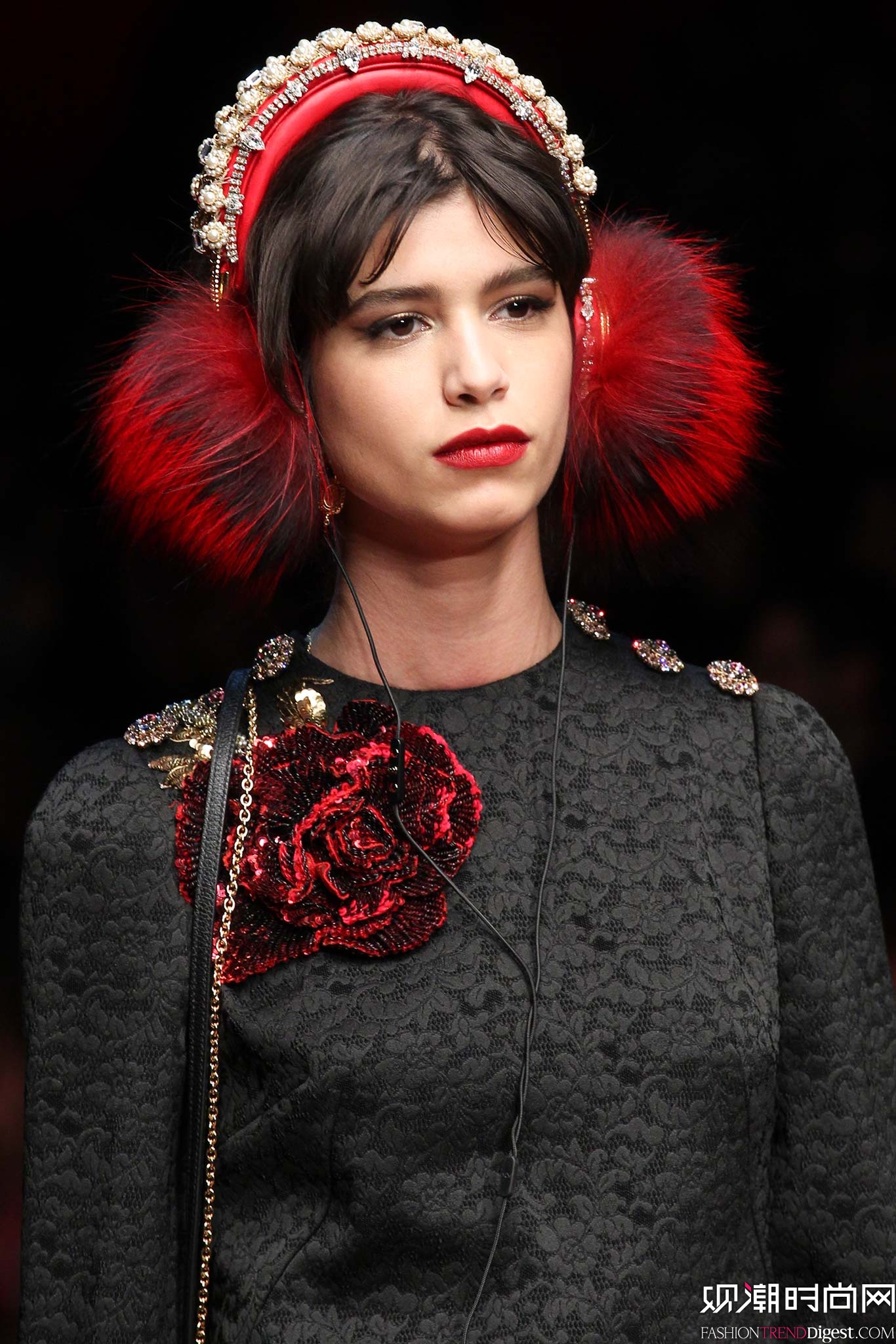 Dolce & Gabbana 2015�ﶬʱװ��ϵ���㳡����ͼƬ